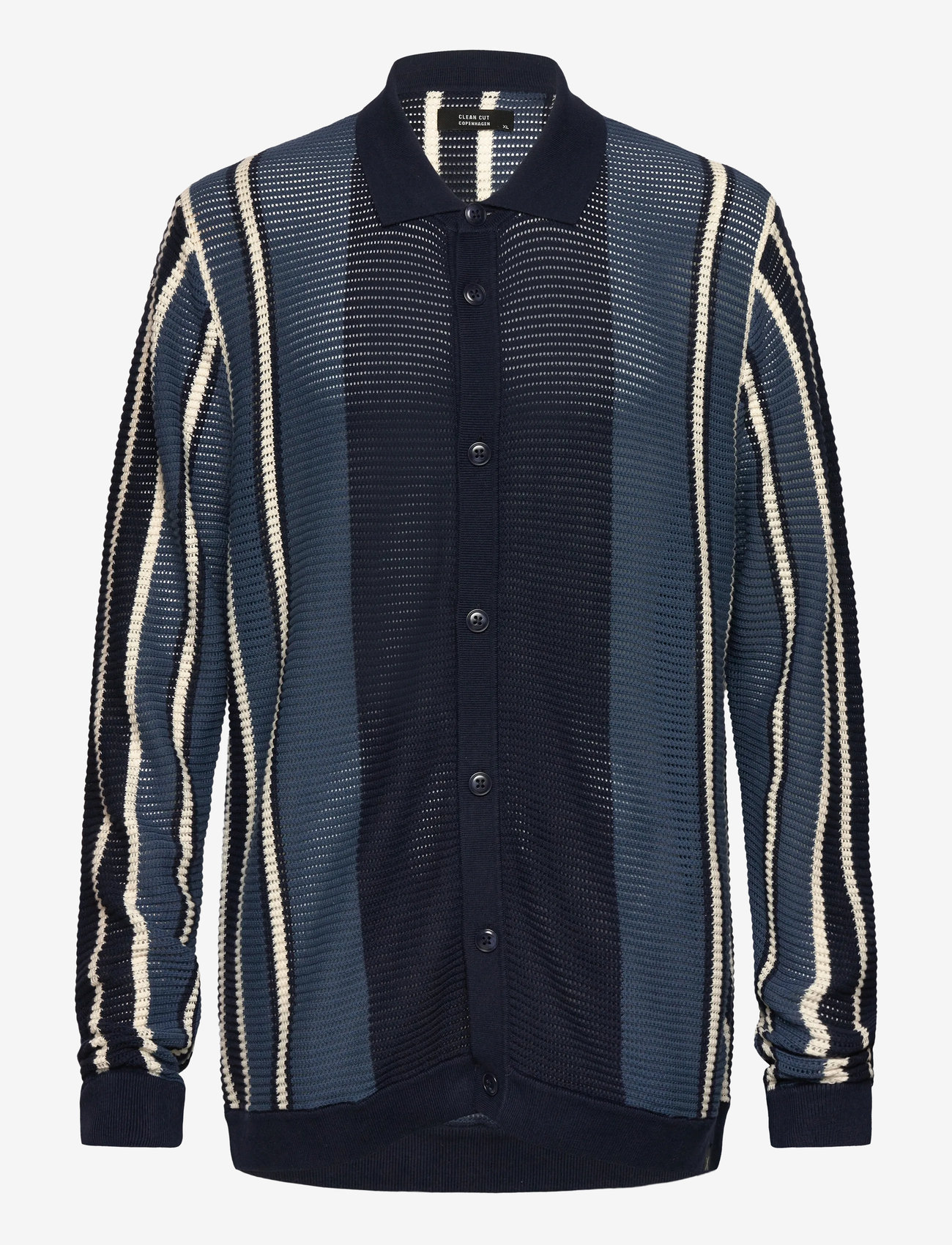 Clean Cut Copenhagen - Buckley cardigan - koftor - navy - 1