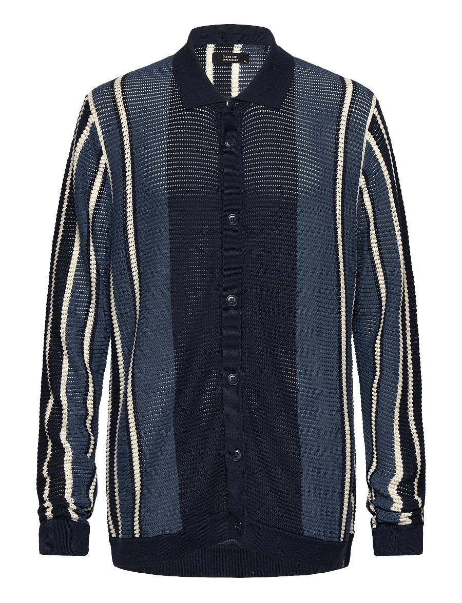 Clean Cut Copenhagen - Buckley cardigan - cardigans - navy - 1