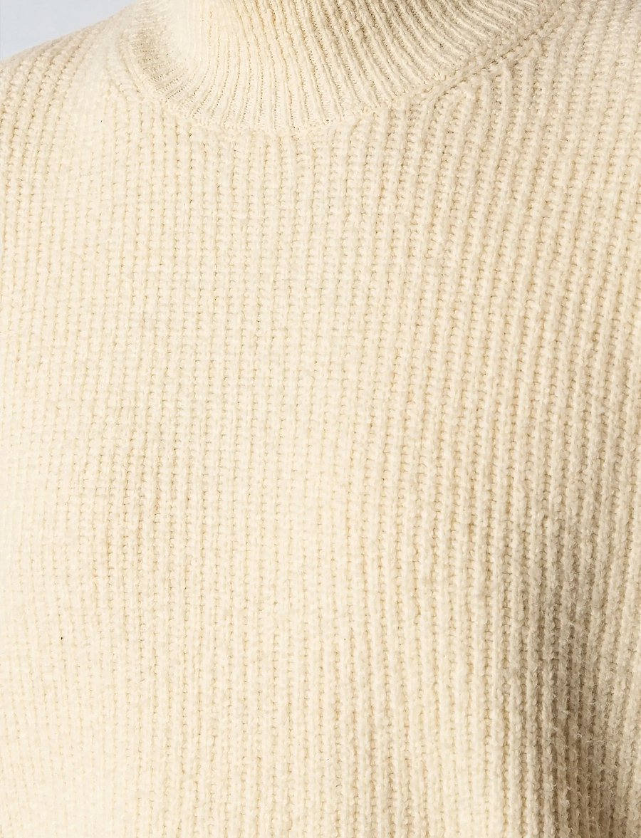 Clean Cut Copenhagen - Pepe turtleneck knit - rullekraver - ecru - 3