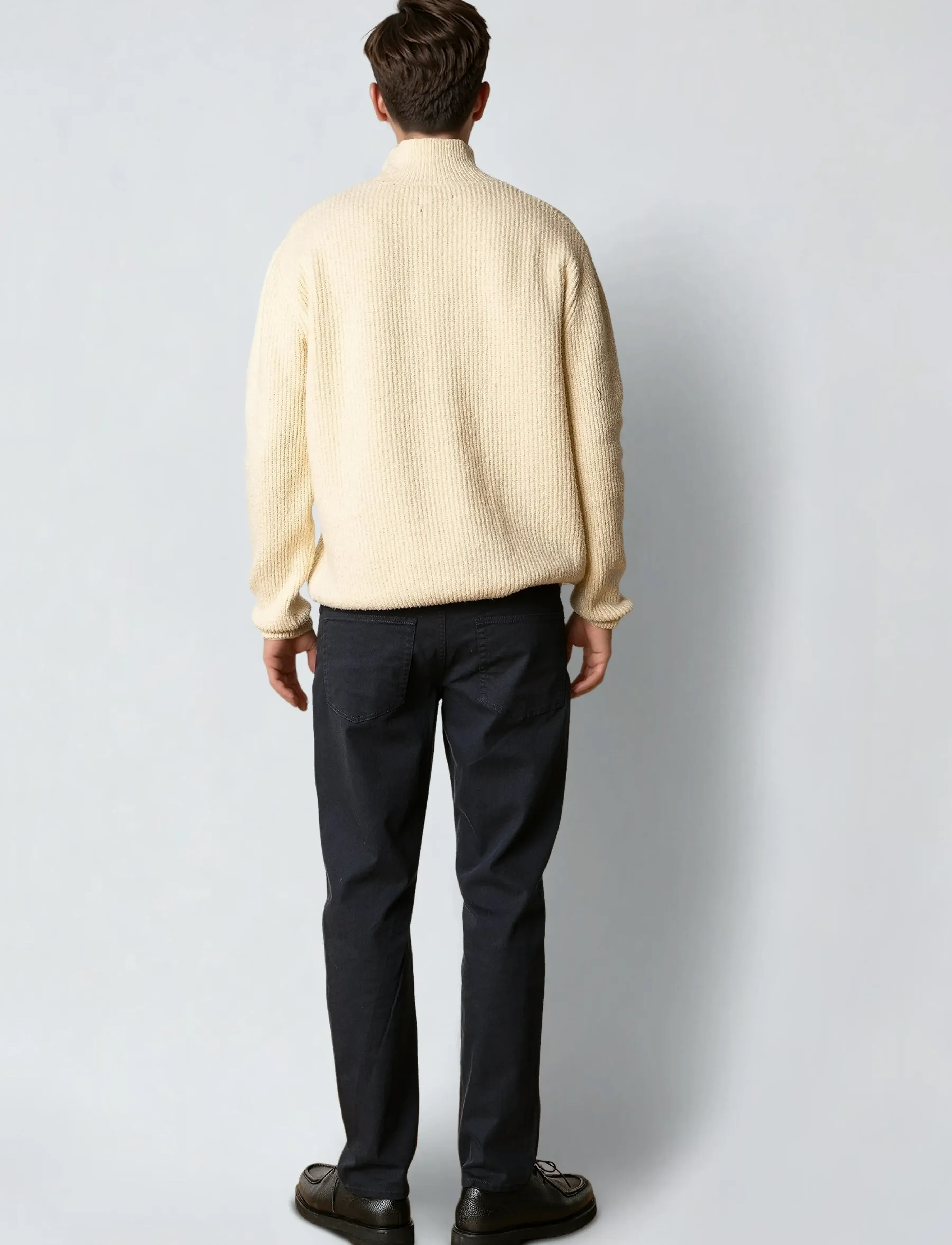 Clean Cut Copenhagen - Pepe turtleneck knit - turtlenecks - ecru - 5