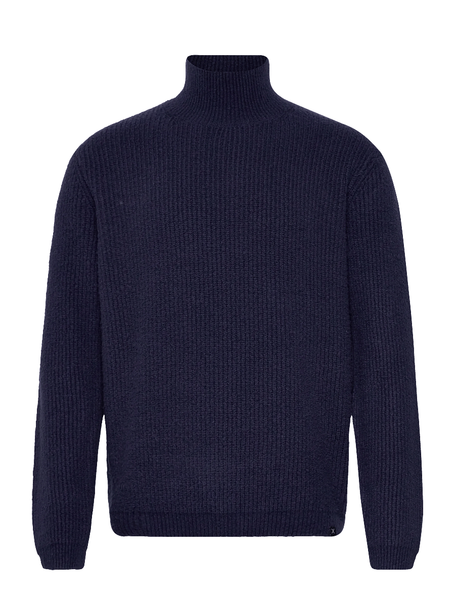 Clean Cut Copenhagen - Pepe turtleneck knit - rollkragenpullover - navy - 1