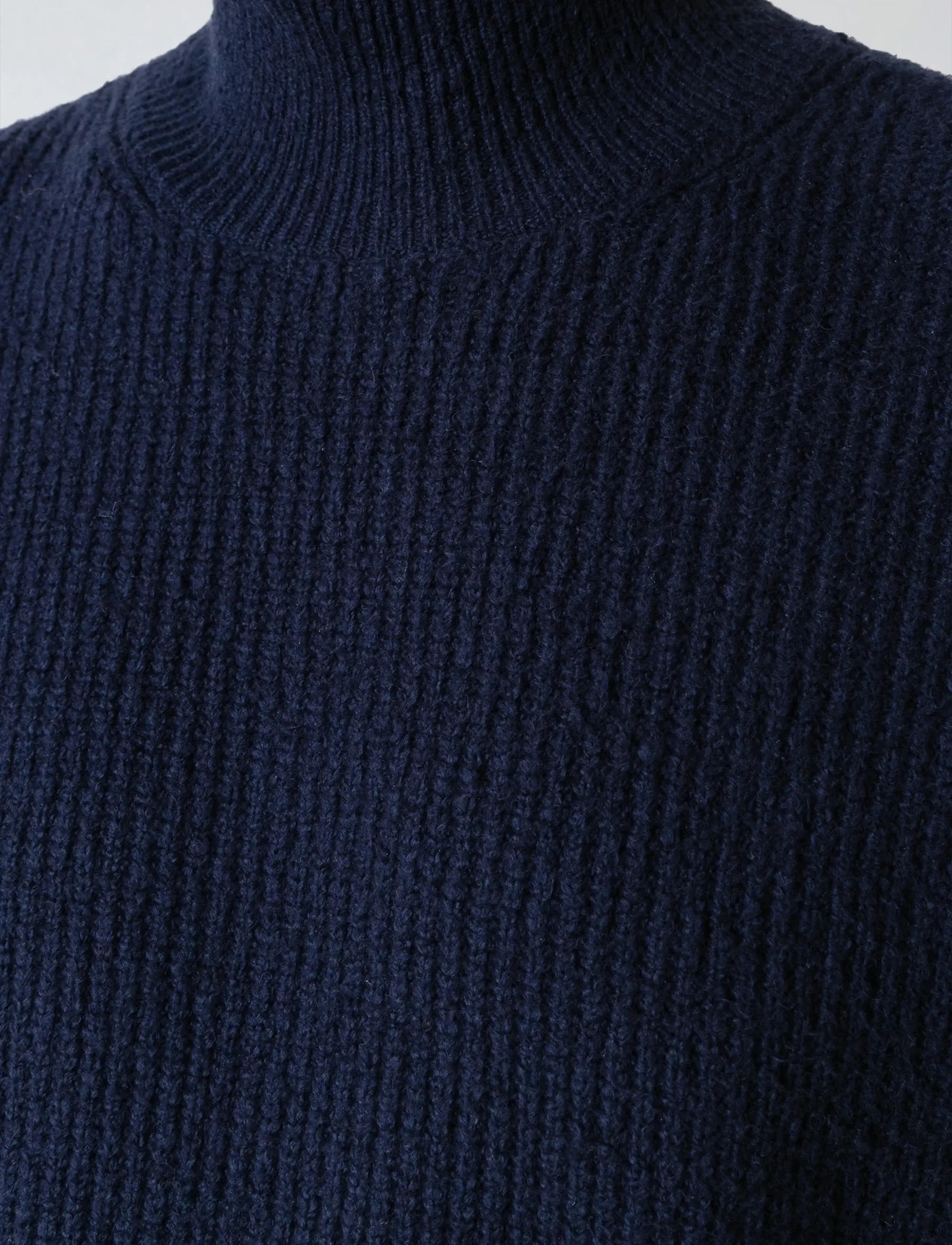 Clean Cut Copenhagen - Pepe turtleneck knit - turtlenecks - navy - 3