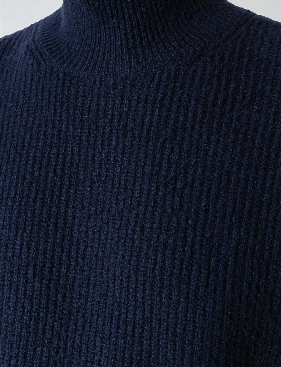Clean Cut Copenhagen - Pepe turtleneck knit - rollkragenpullover - navy - 3