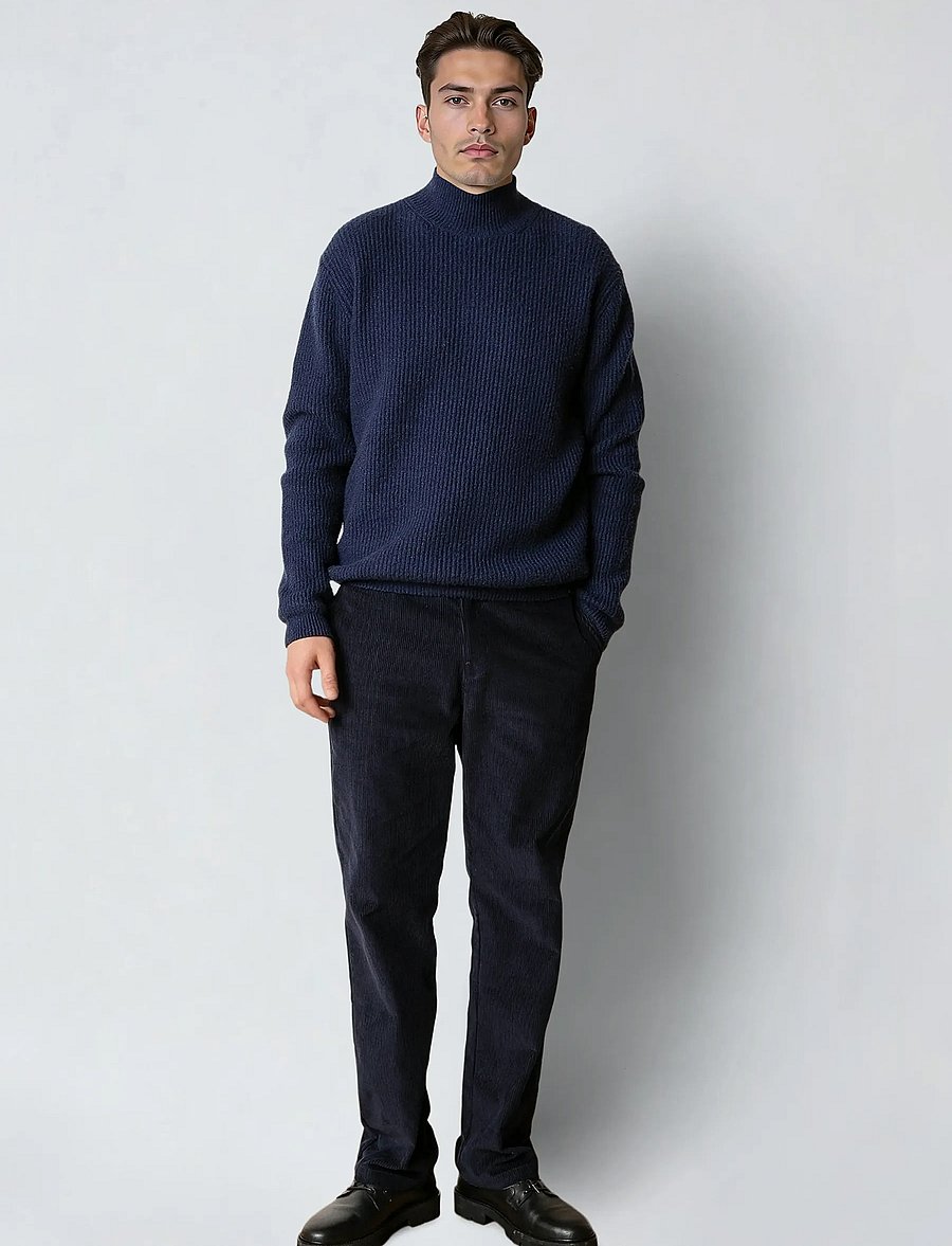 Clean Cut Copenhagen - Pepe turtleneck knit - rollkragenpullover - navy - 4