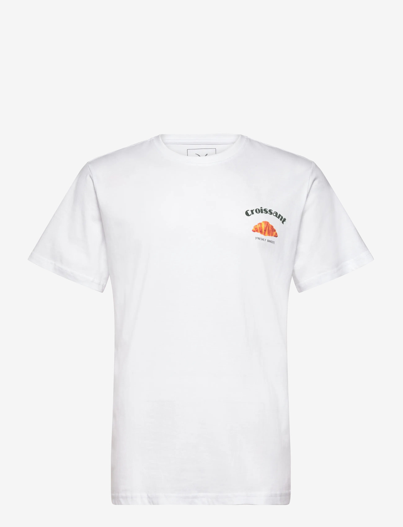 Clean Cut Copenhagen - Croissant t-shirt - kortärmade t-shirts - white - 1