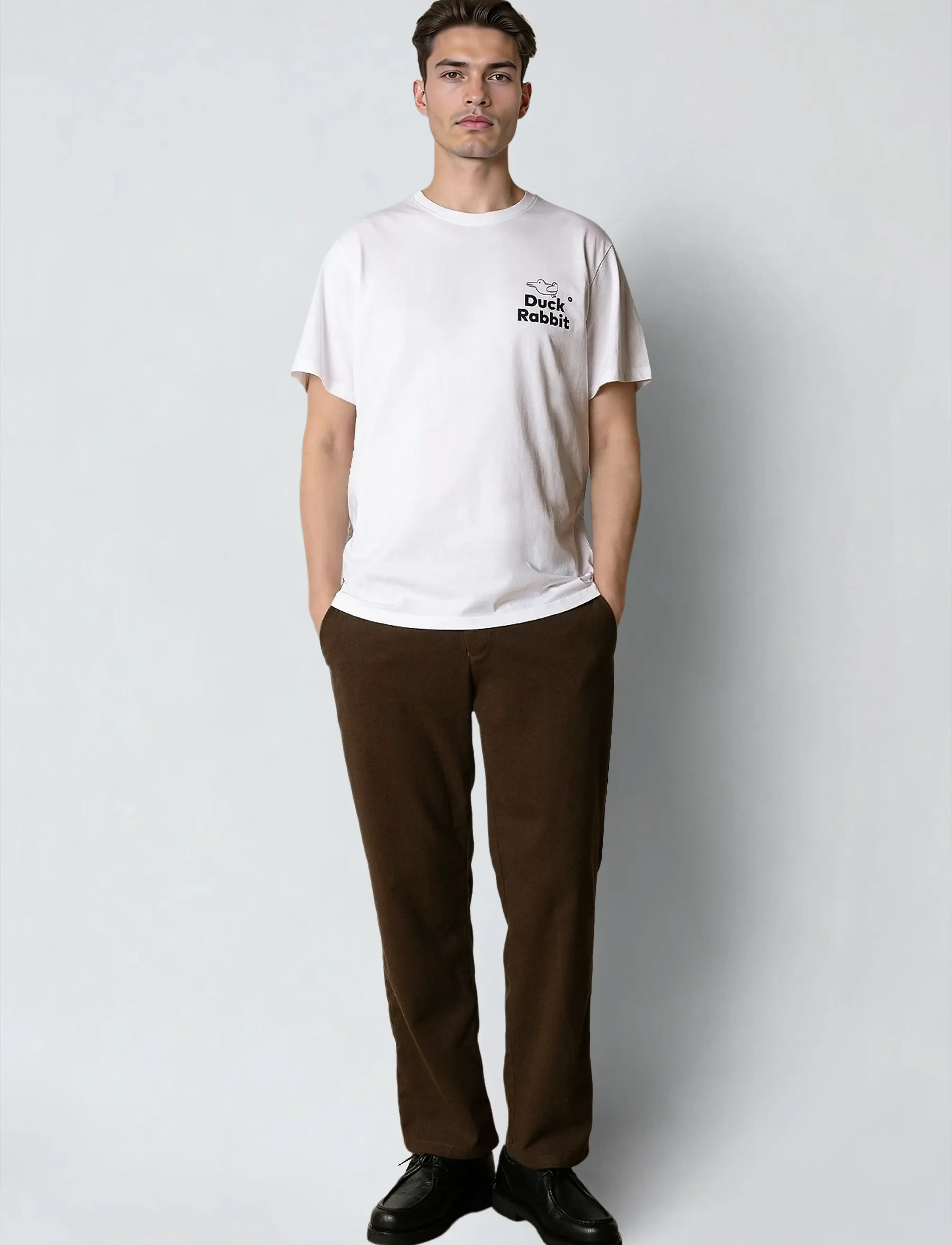 Clean Cut Copenhagen - Duck Rabbit t-shirt - white - 3