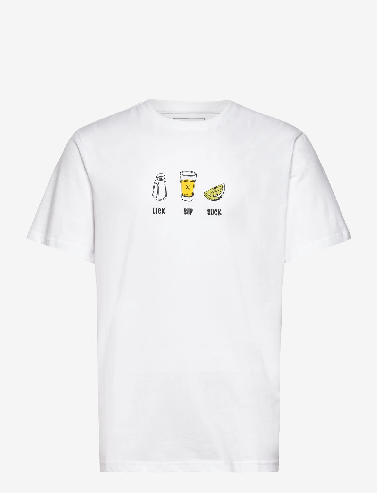 Clean Cut Copenhagen - Tequila t-shirt - lühikeste varrukatega t-särgid - white - 1