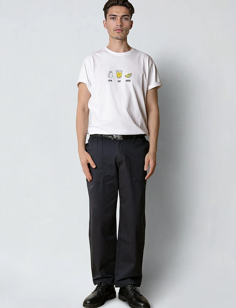 Clean Cut Copenhagen - Tequila t-shirt - lühikeste varrukatega t-särgid - white - 4