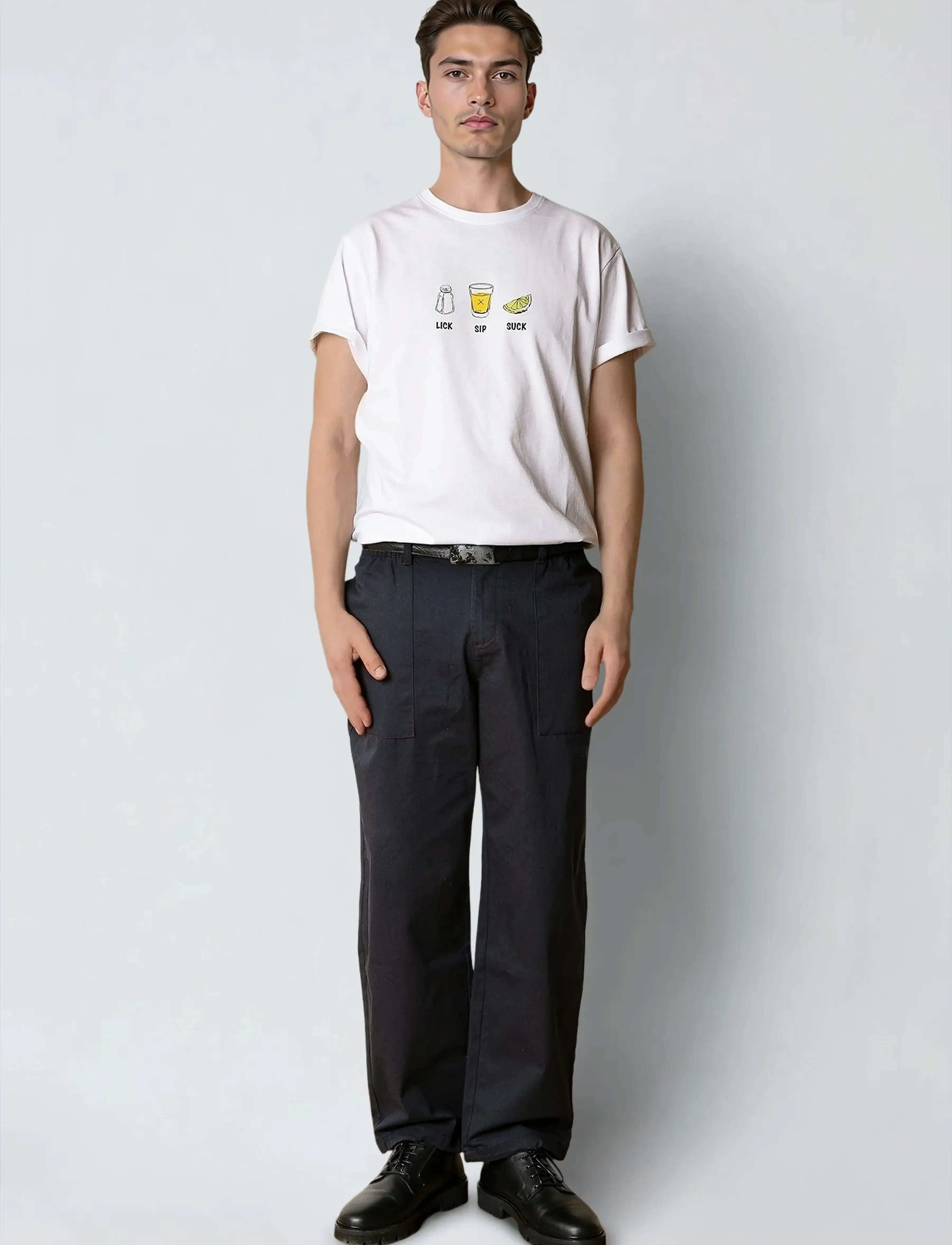 Clean Cut Copenhagen - Tequila t-shirt - white - 4