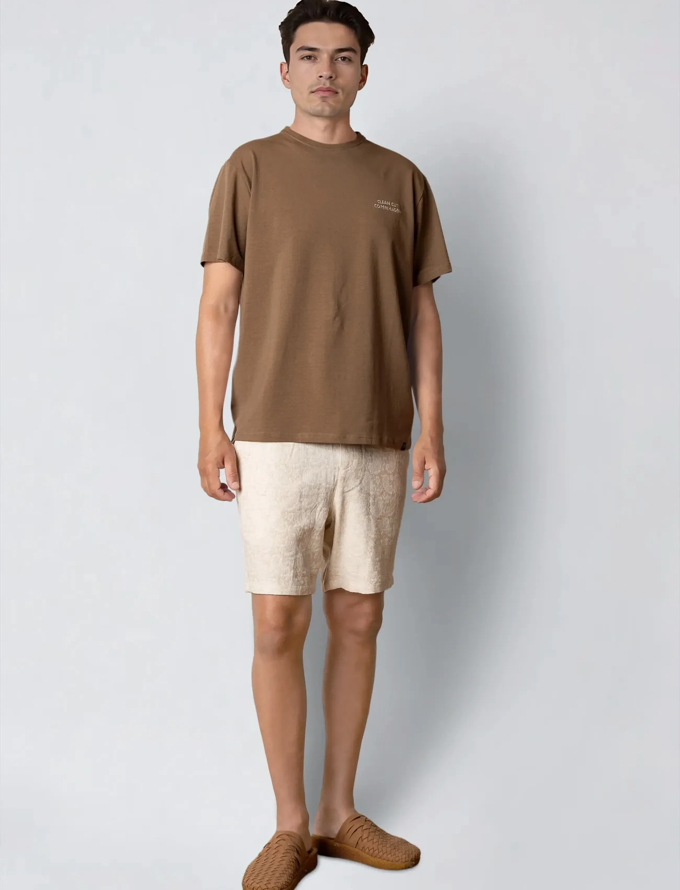 Clean Cut Copenhagen - Amsterdam Forde shorts - lühikesed vabaajapüksid - ecru - 3