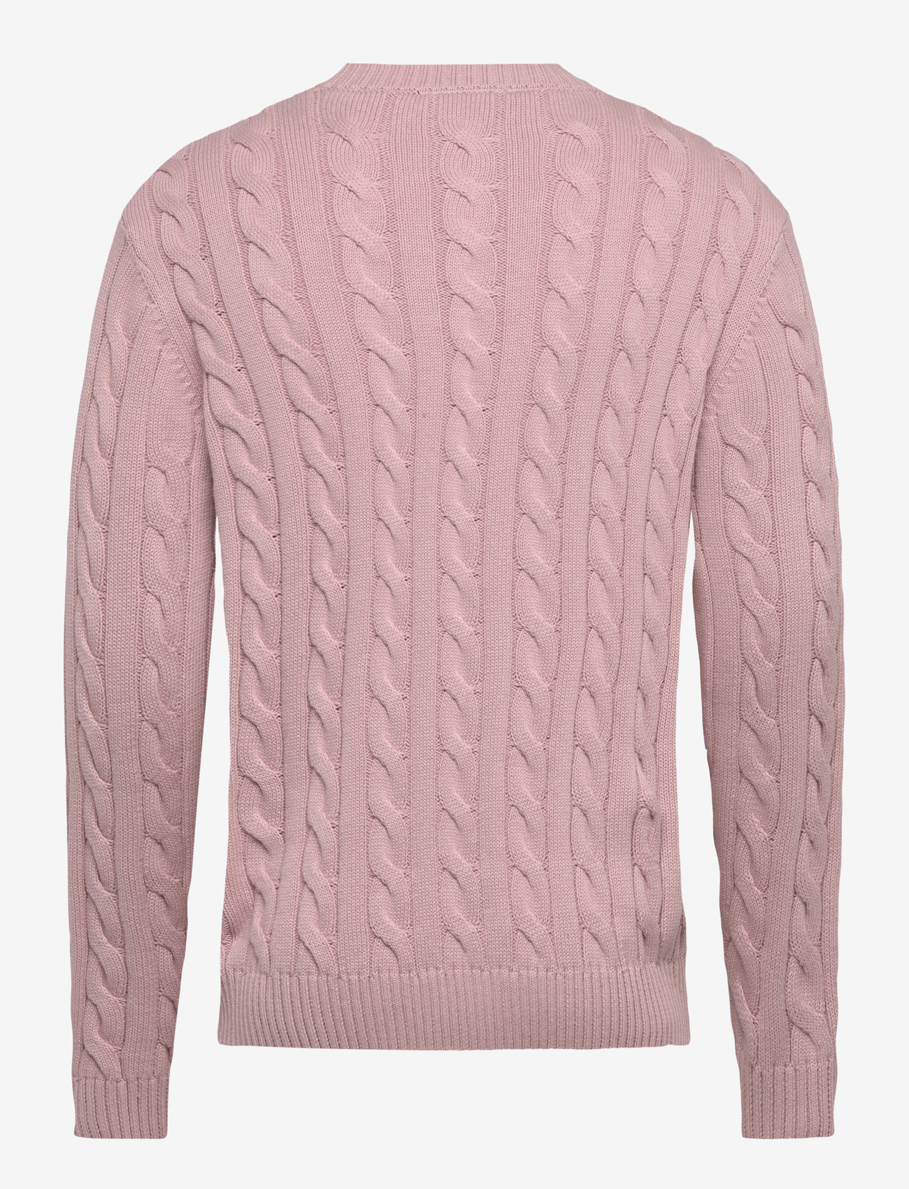 Clean Cut Copenhagen - August cable knitted jumper - rund hals - violet ice - 2