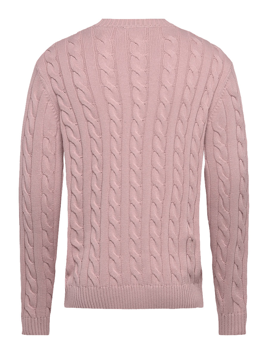 Clean Cut Copenhagen - August cable knitted jumper - rundhals - violet ice - 2