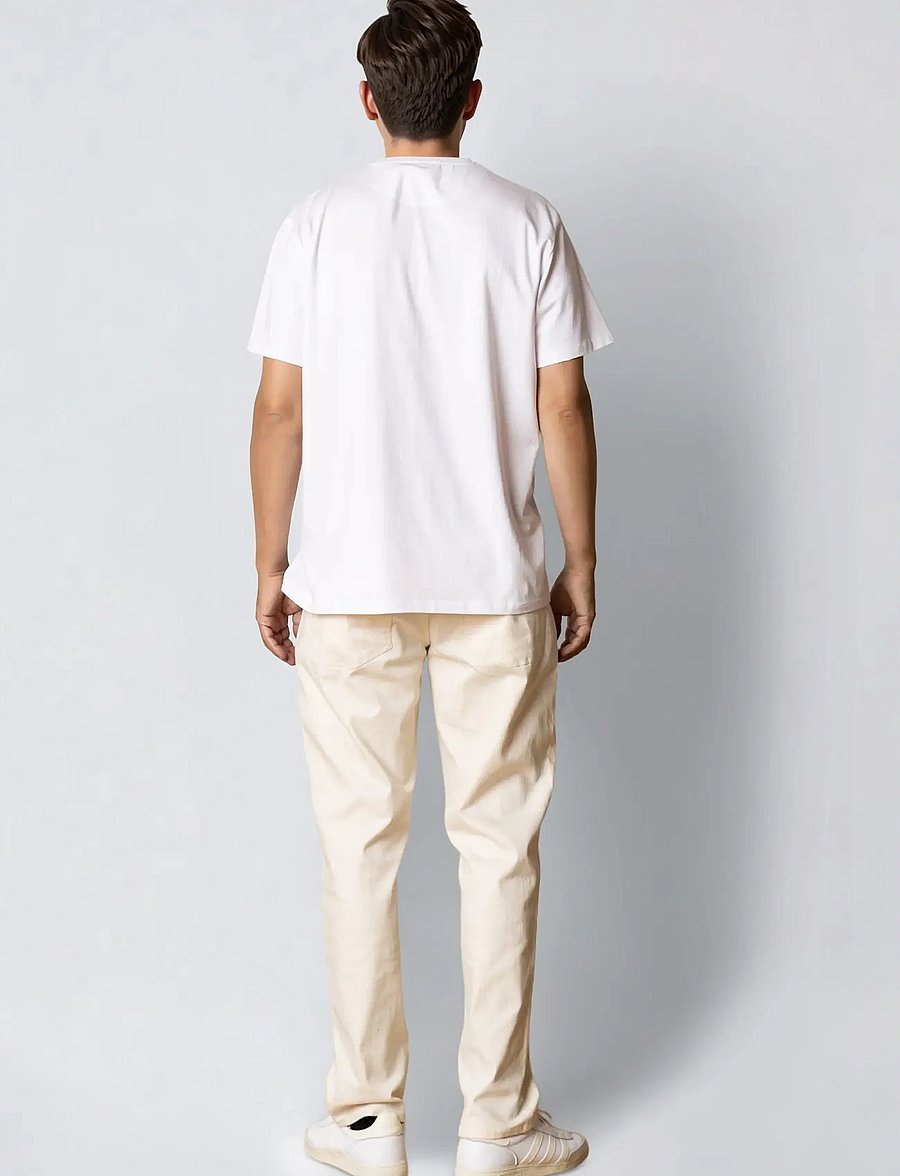 Clean Cut Copenhagen - Copenhagen organic view t-shirt - kortärmade t-shirts - white - 5