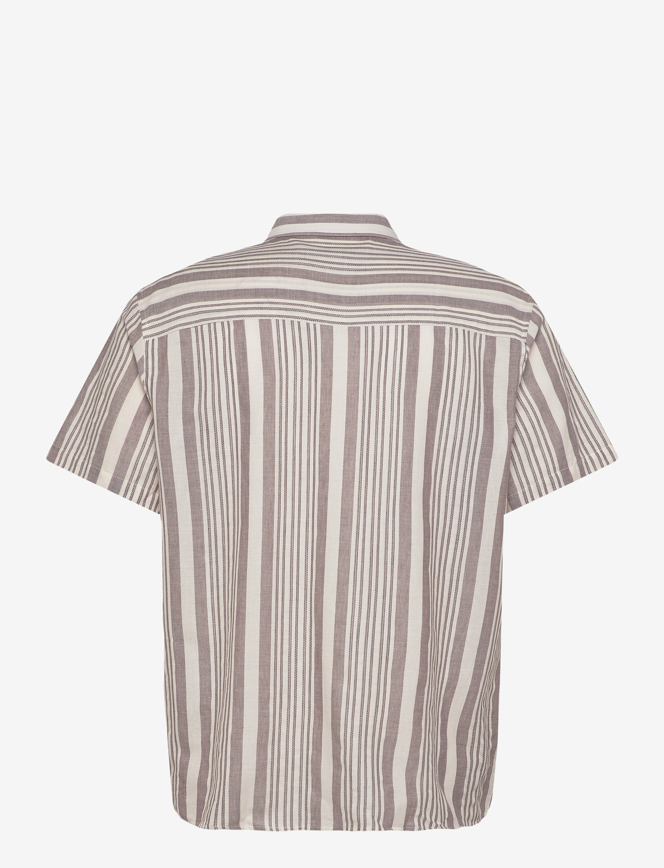 Clean Cut Copenhagen - Creed S/S shirt - kortærmede skjorter - shitake - 2