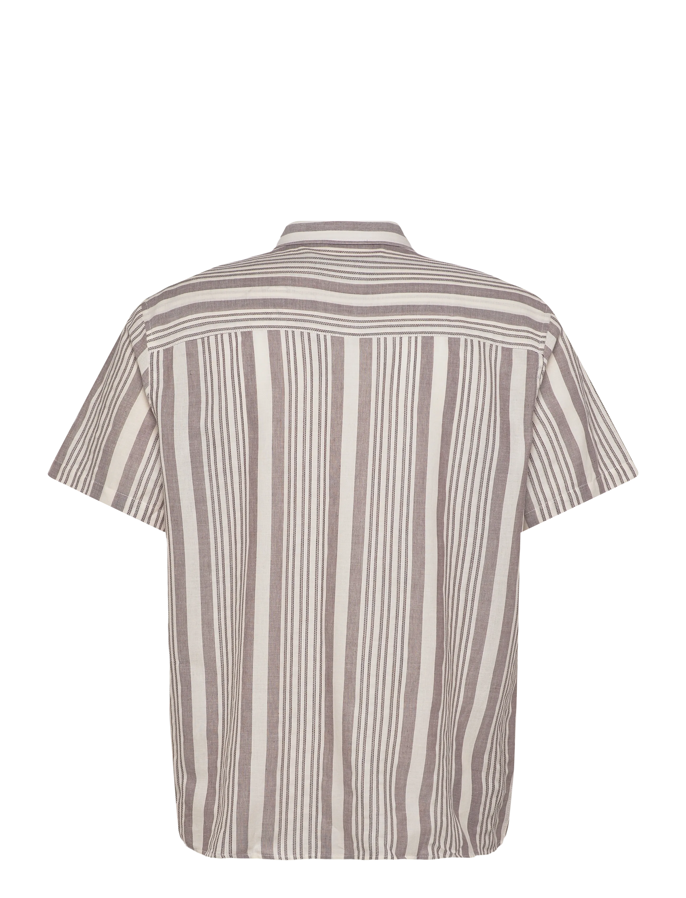 Clean Cut Copenhagen - Creed S/S shirt - marškiniai trumpomis rankovėmis - shitake - 2