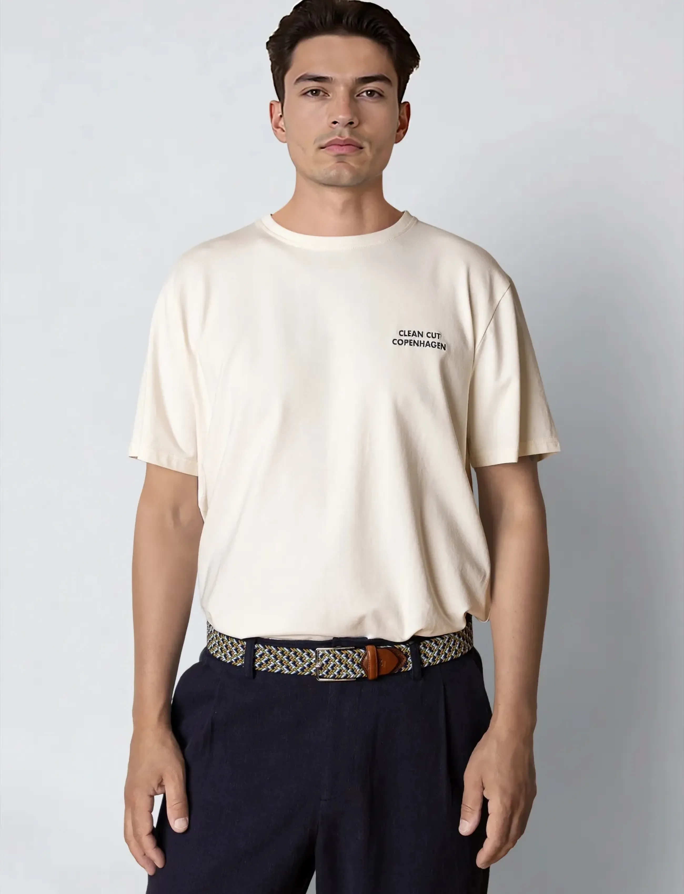 Clean Cut Copenhagen Esme organic t-shirt - Riided - ECRU / cream
