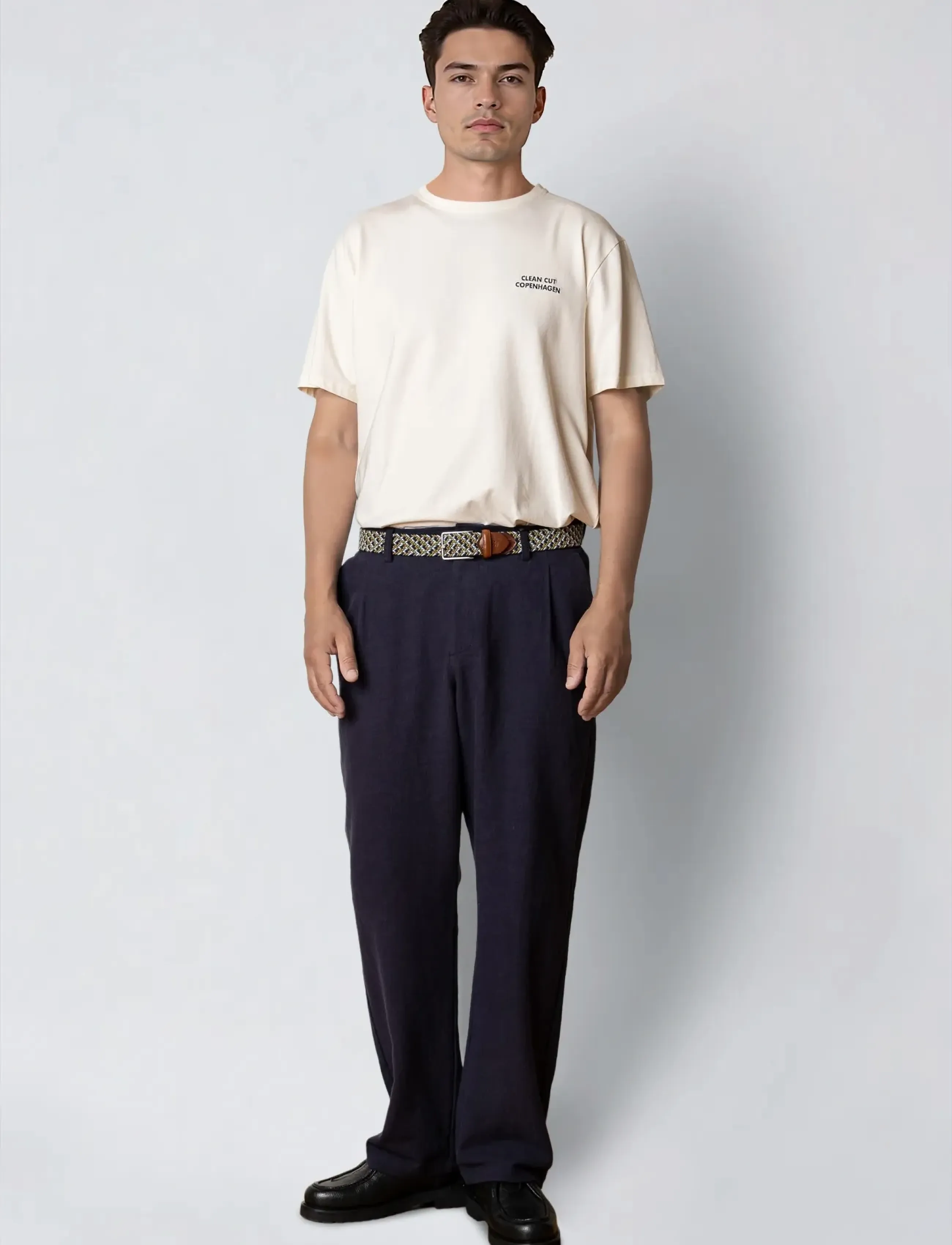 Clean Cut Copenhagen - Esme organic t-shirt - kortærmede t-shirts - ecru - 3