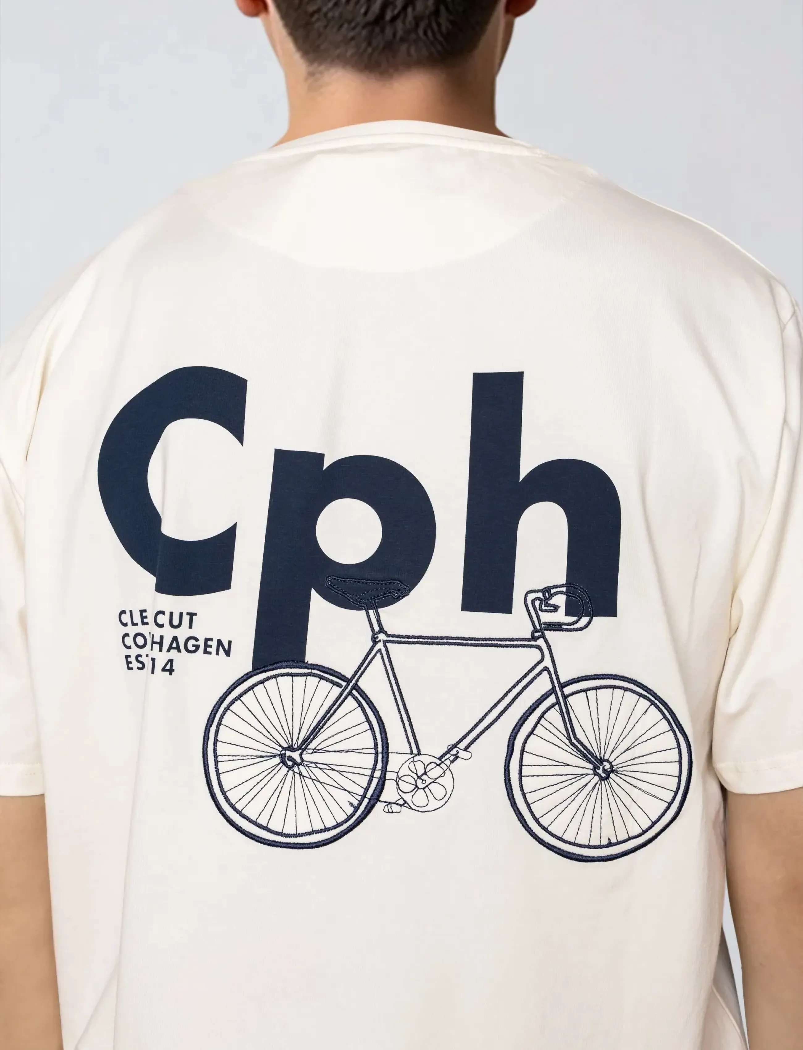 Clean Cut Copenhagen - Esme organic t-shirt - kortærmede t-shirts - ecru - 4
