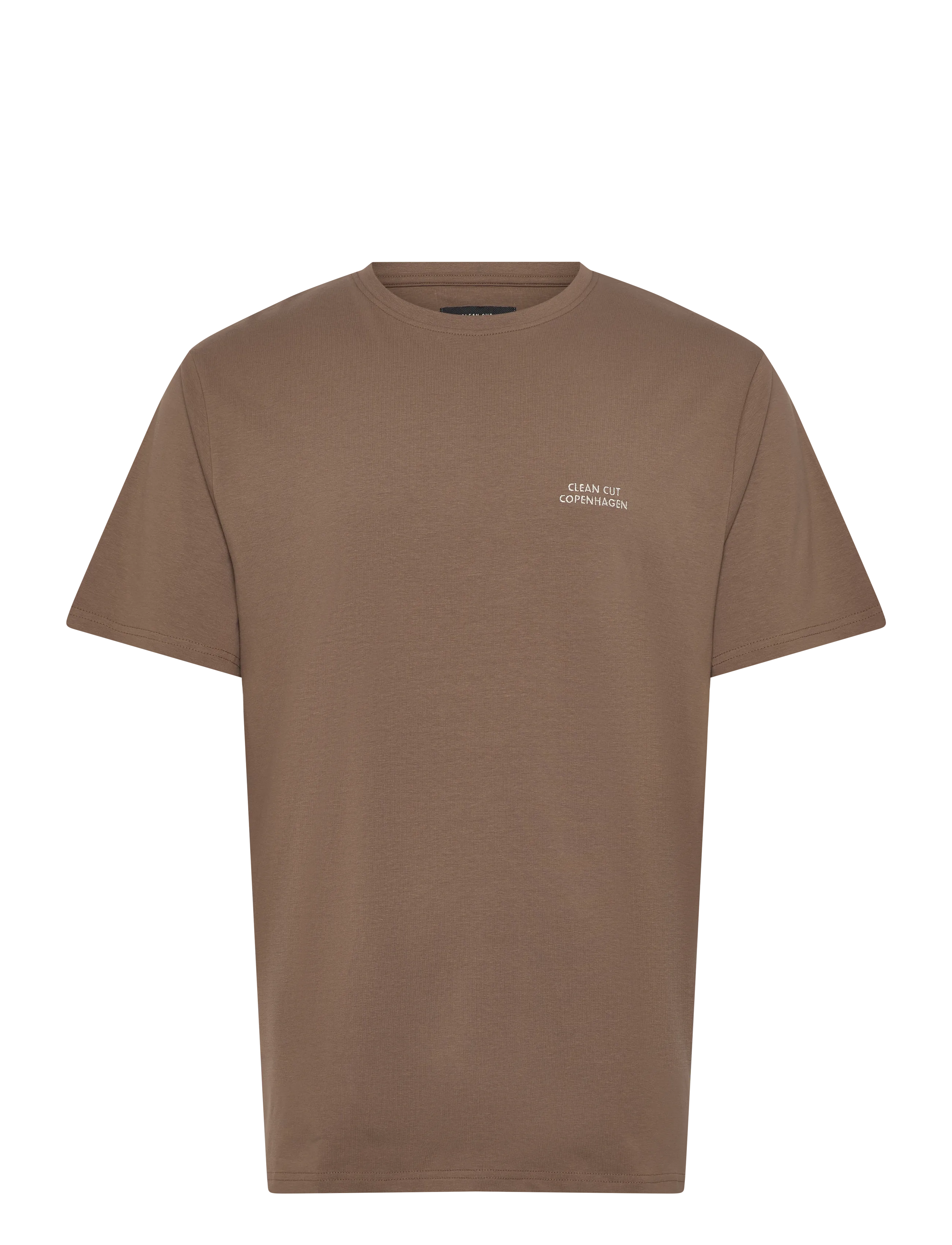 Clean Cut Copenhagen Esme organic t-shirt - T-shirts - SHITAKE / brown