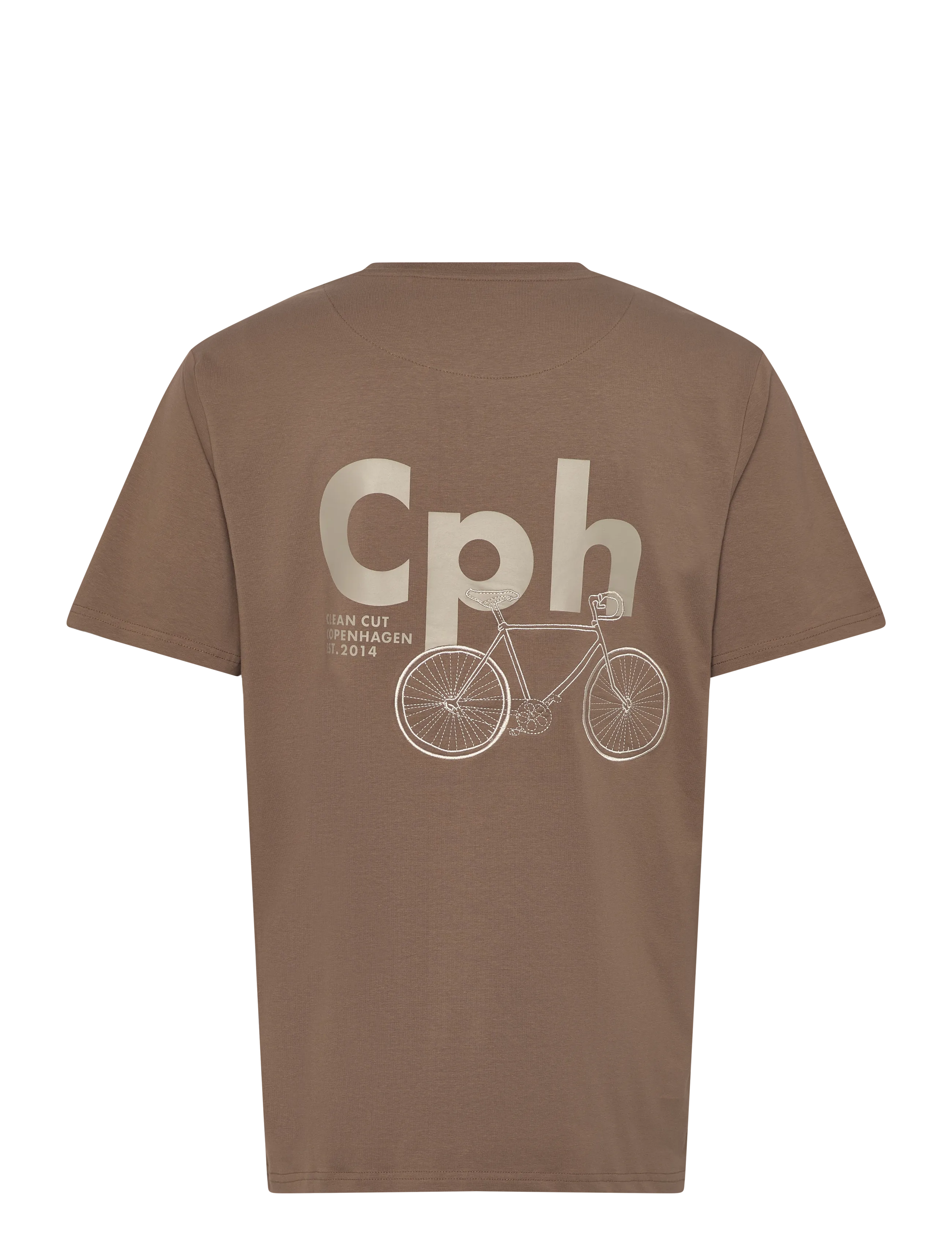 Clean Cut Copenhagen - Esme organic t-shirt - kortærmede t-shirts - shitake - 2