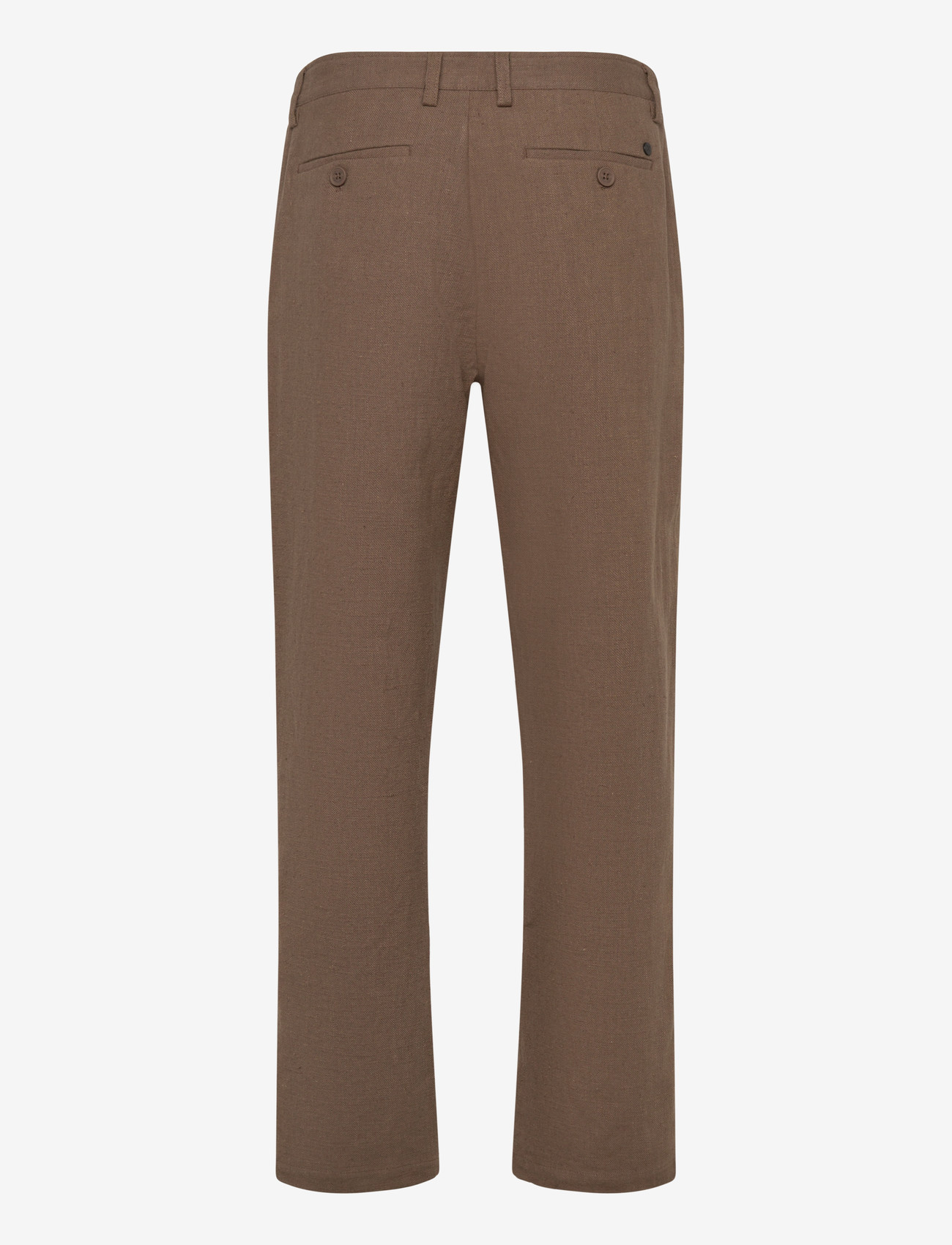 Clean Cut Copenhagen - Florence Chester pants - hørbukser - shitake - 2