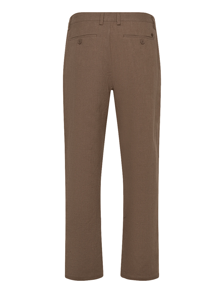 Clean Cut Copenhagen - Florence Chester pants - linased püksid - shitake - 2