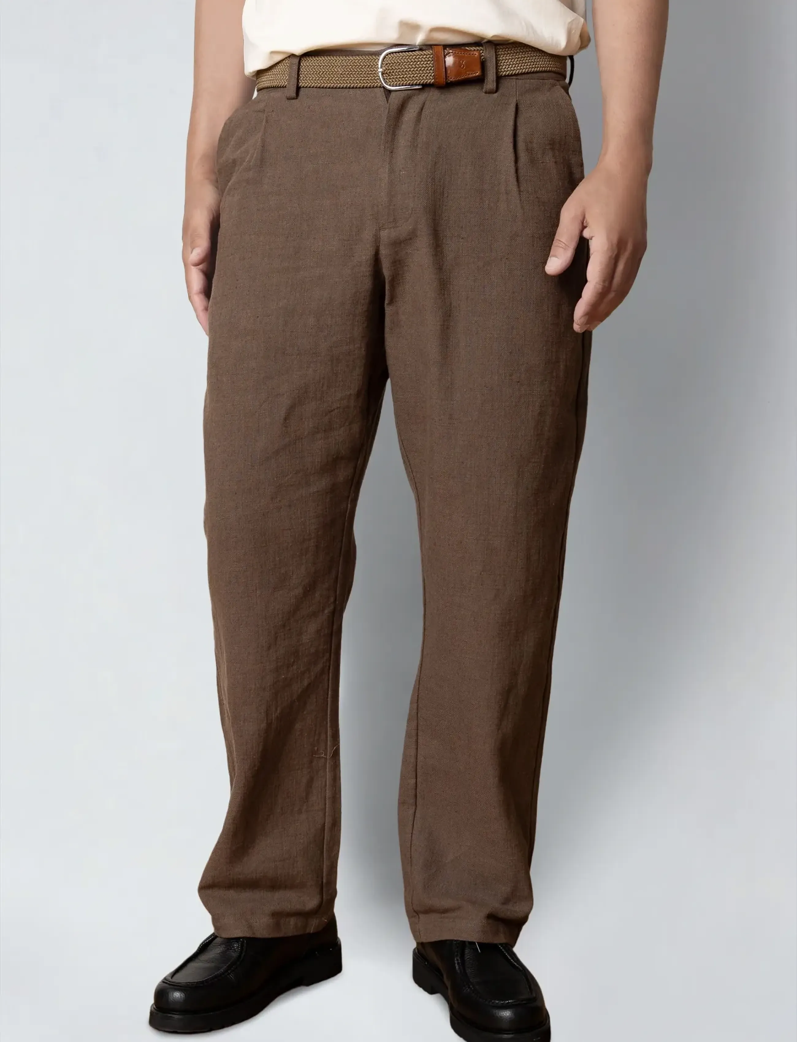 Clean Cut Copenhagen Florence Chester pants - Riided - SHITAKE / brown
