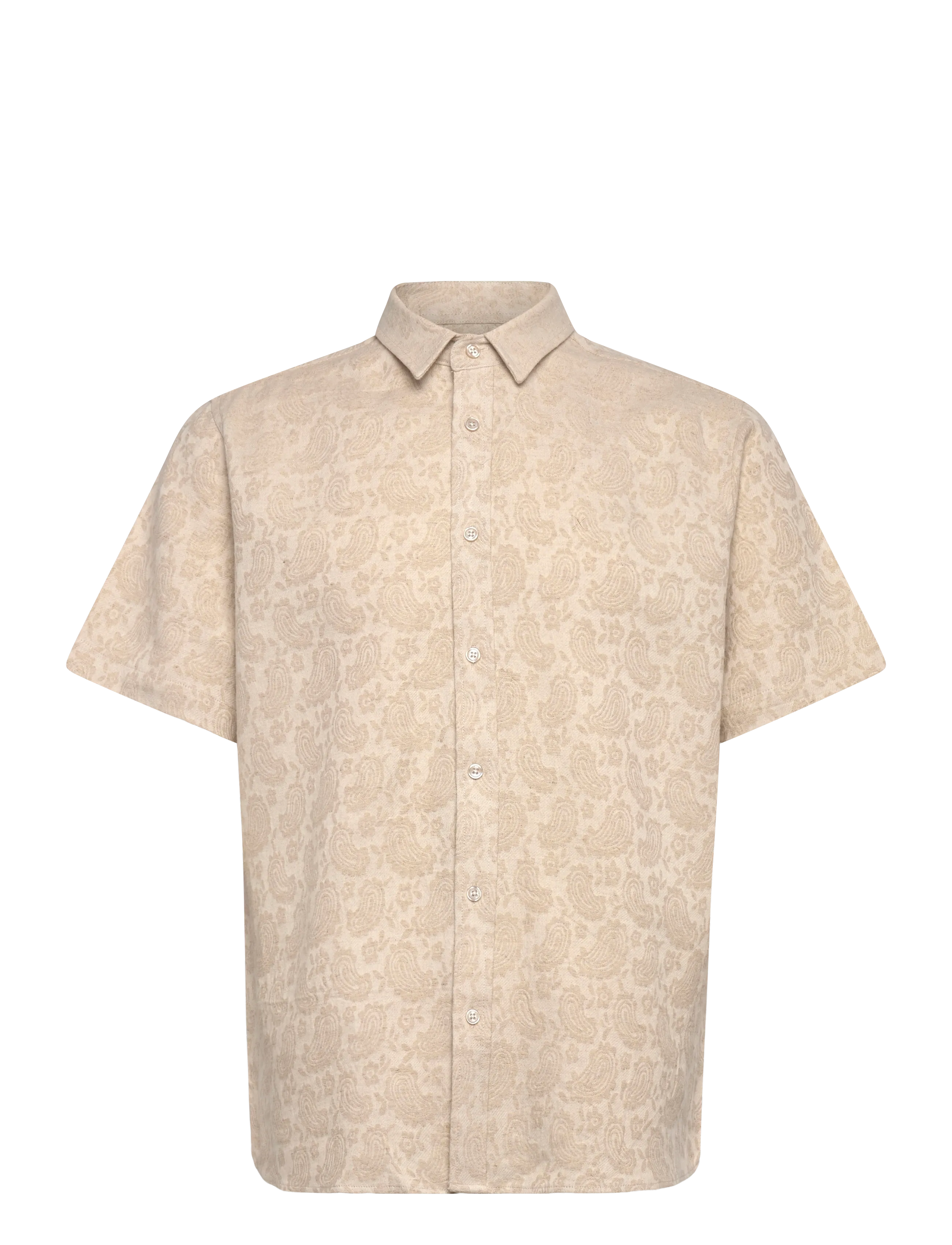 Clean Cut Copenhagen Forde S/S shirt - Clean Cut Copenhagen - ECRU / cream