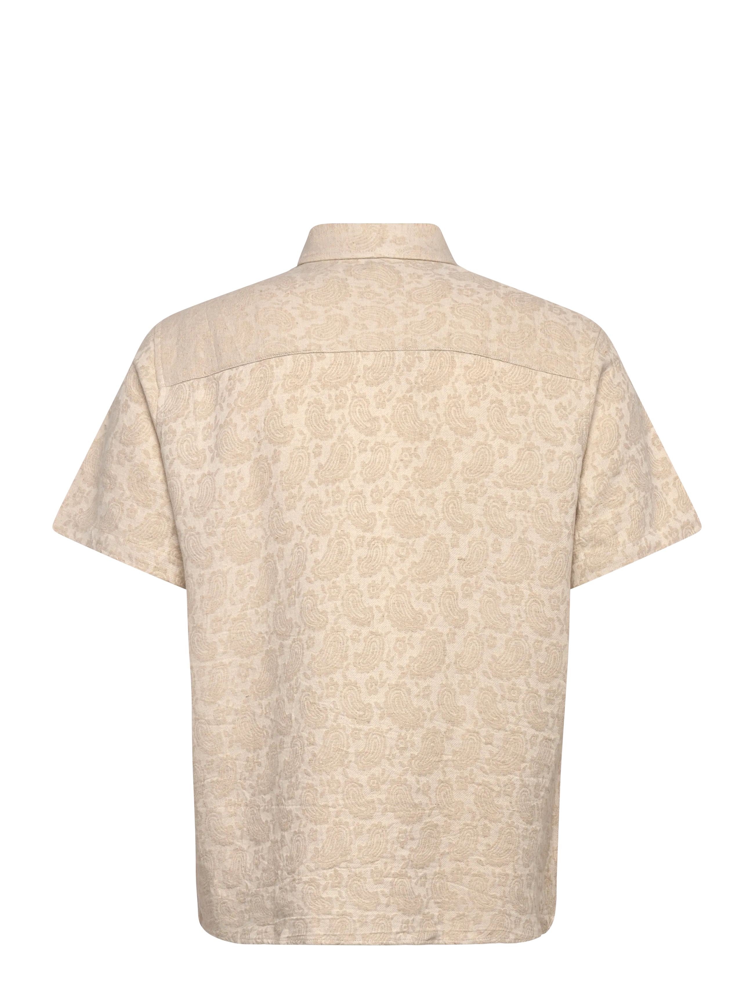 Clean Cut Copenhagen - Forde S/S shirt - kortærmede skjorter - ecru - 2