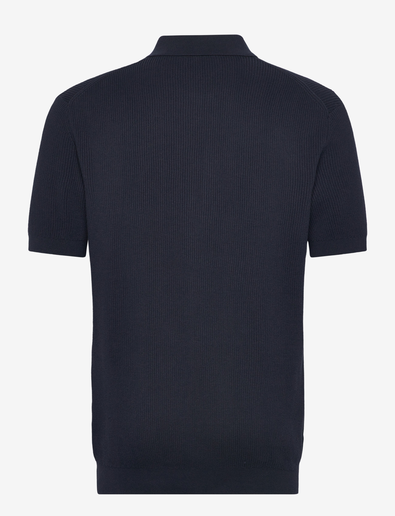 Clean Cut Copenhagen - Karl knitted polo - kortærmede poloer - navy - 2
