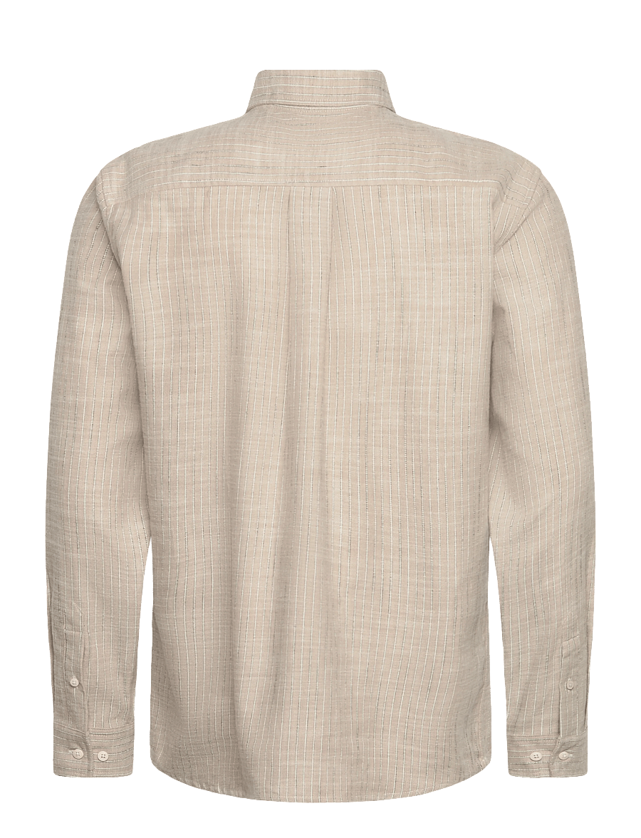 Clean Cut Copenhagen - Kelvin striped shirt - randiga skjortor - chinchilla/navy - 2
