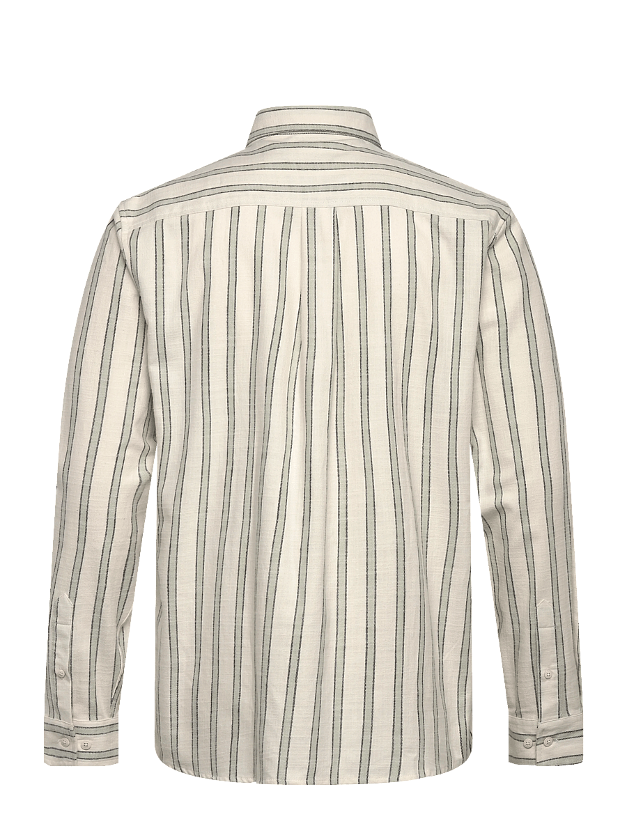 Clean Cut Copenhagen - Kelvin striped shirt - gestreifte hemden - desert sage/black - 2