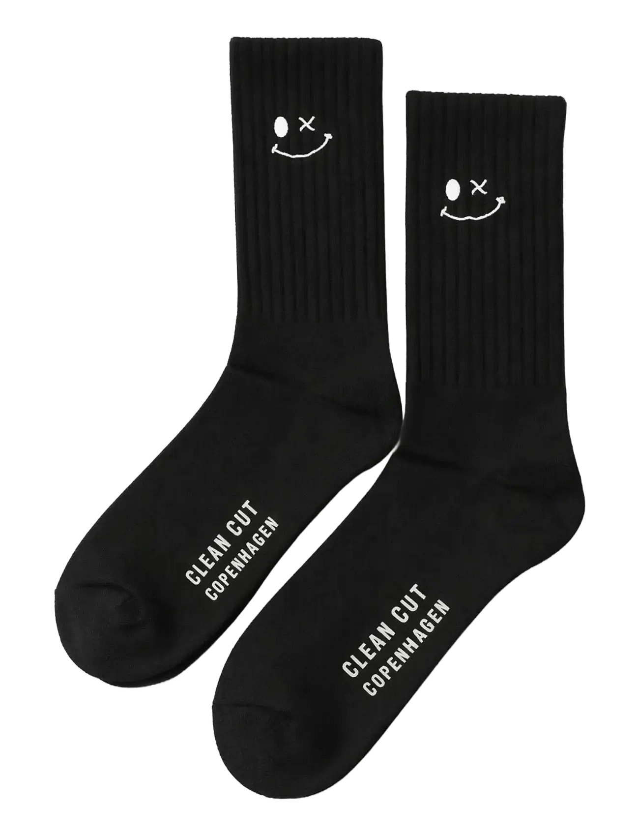 Logo 2-pack socks - BLACK