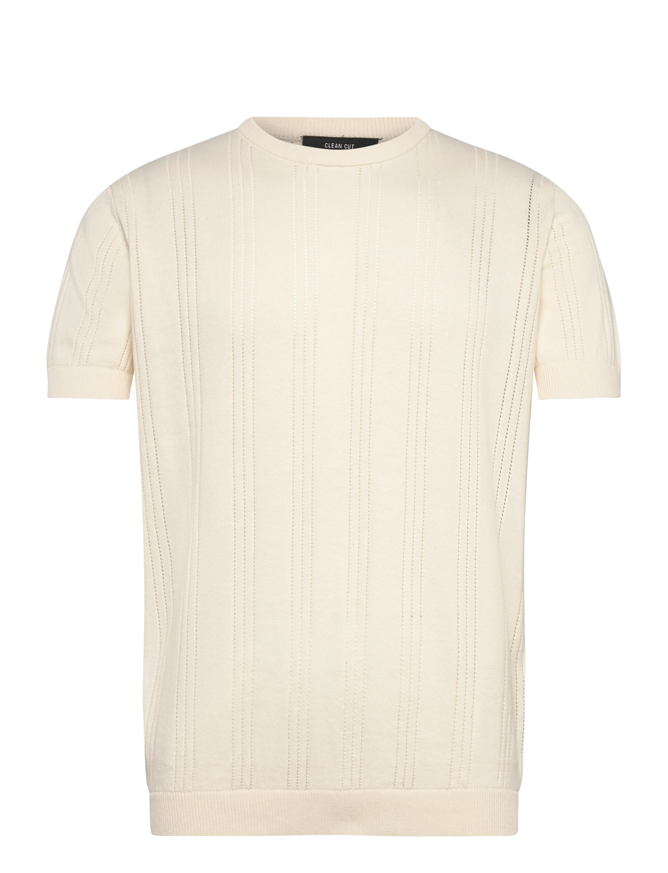 Clean Cut Copenhagen Robyn knitted t-shirt - Clean Cut Copenhagen - ECRU / cream