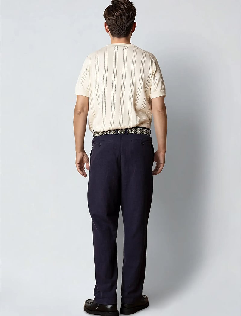 Clean Cut Copenhagen - Robyn knitted t-shirt - kortärmade t-shirts - ecru - 4