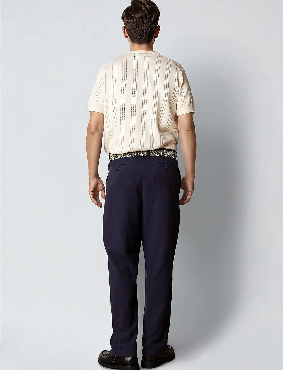 Clean Cut Copenhagen - Robyn knitted t-shirt - kurzärmelige t-shirts - ecru - 4