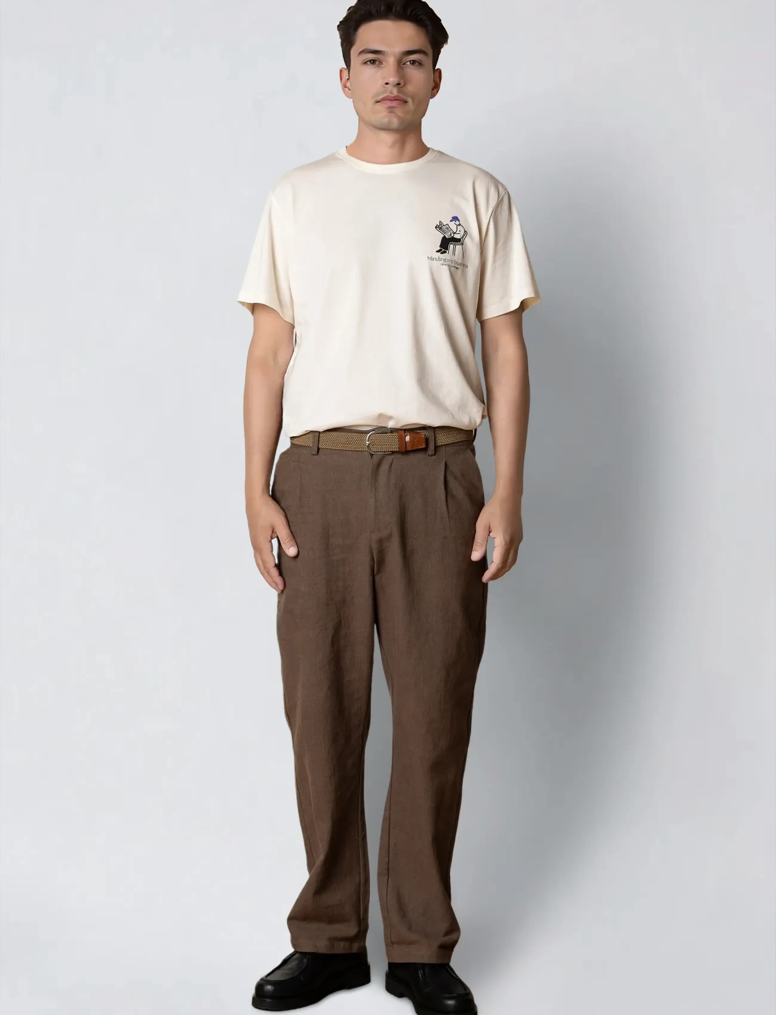 Clean Cut Copenhagen - My Business t-shirt - t-shirts à manches courtes - ecru - 3