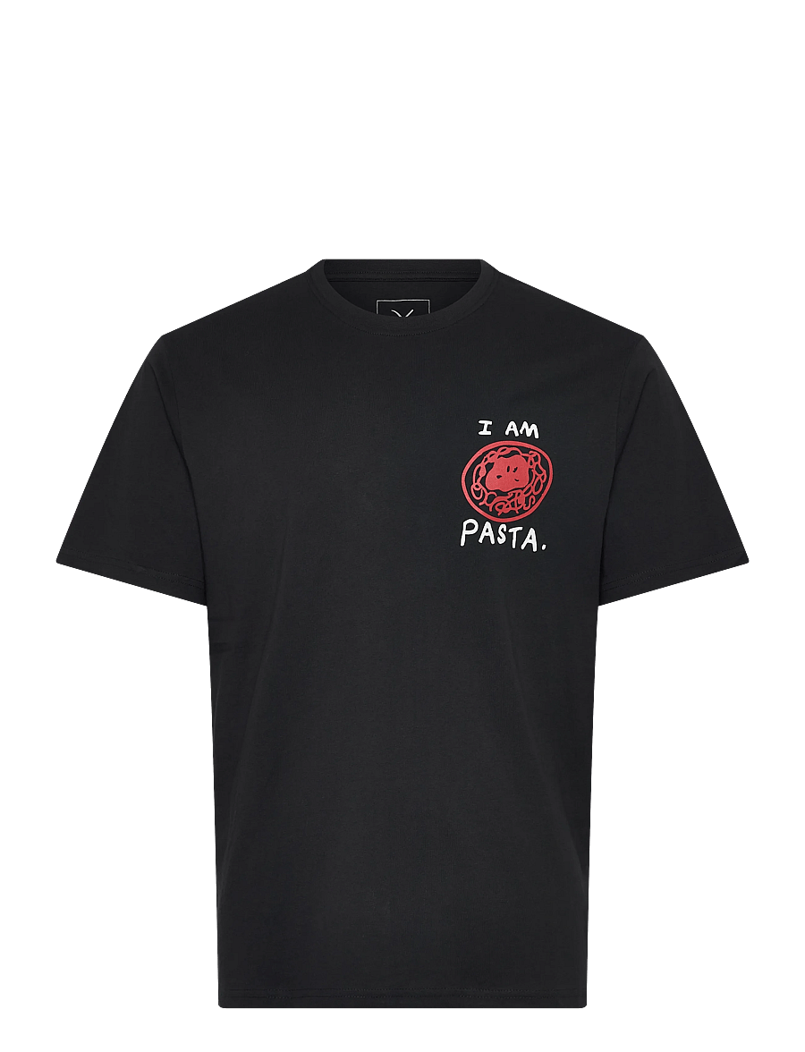 Clean Cut Copenhagen - Pasta t-shirt - kortärmade t-shirts - black - 1