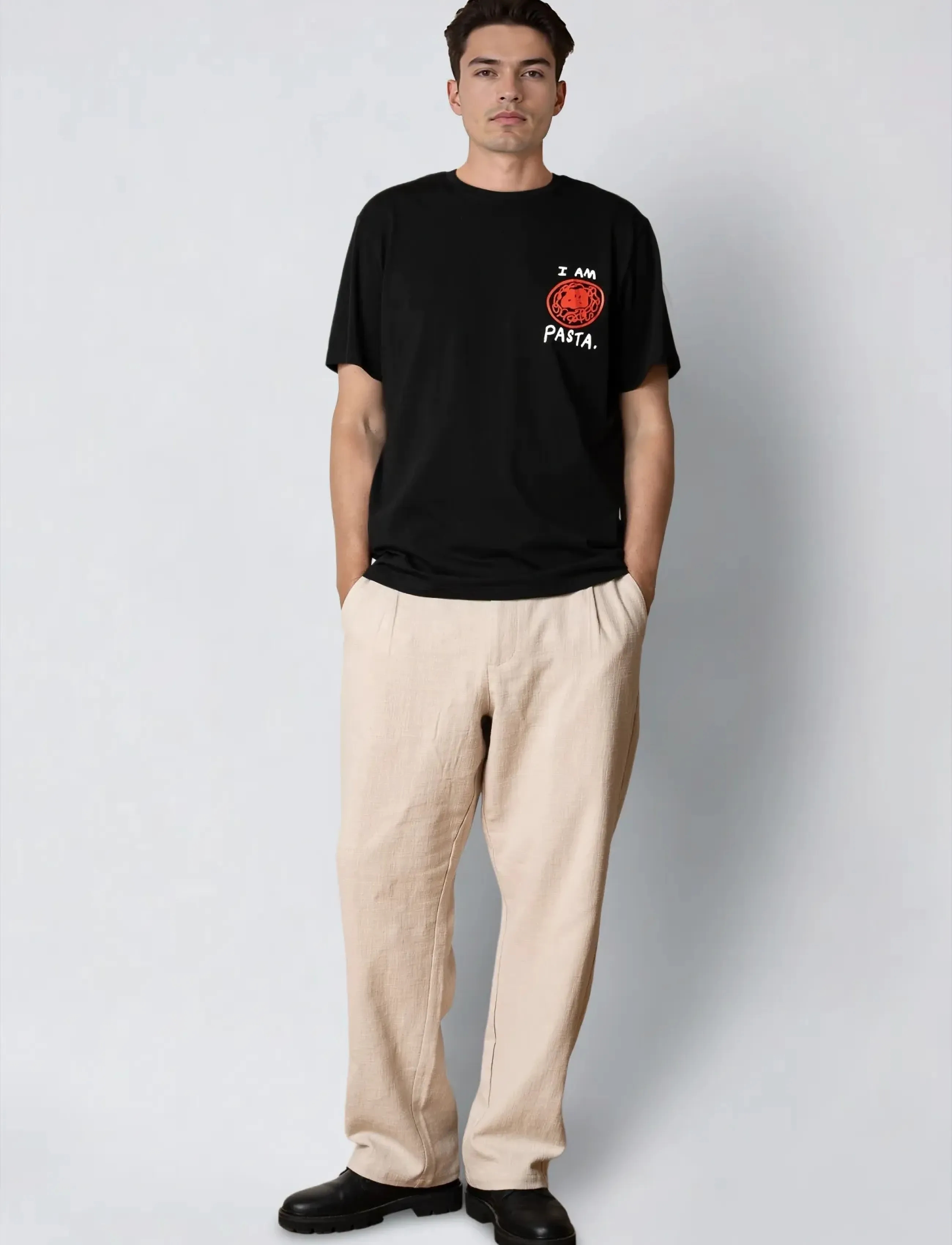 Clean Cut Copenhagen - Pasta t-shirt - kortærmede t-shirts - black - 3