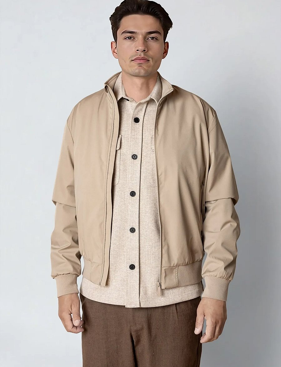 Clean Cut Copenhagen - Adam jacket - frühlingsjacken - sand - 0