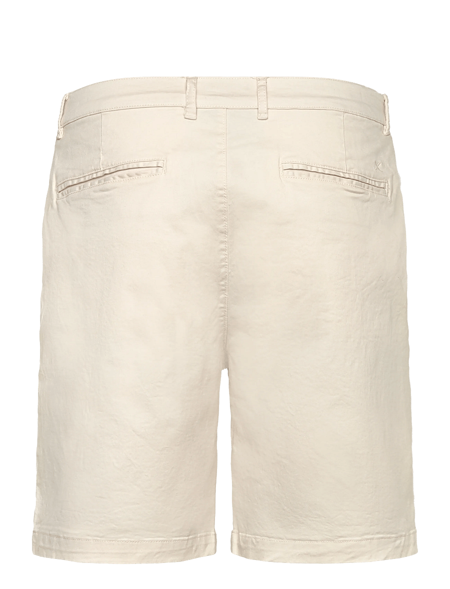 Clean Cut Copenhagen - Mitchell Twill Shorts - chinos shorts - ecru - 2