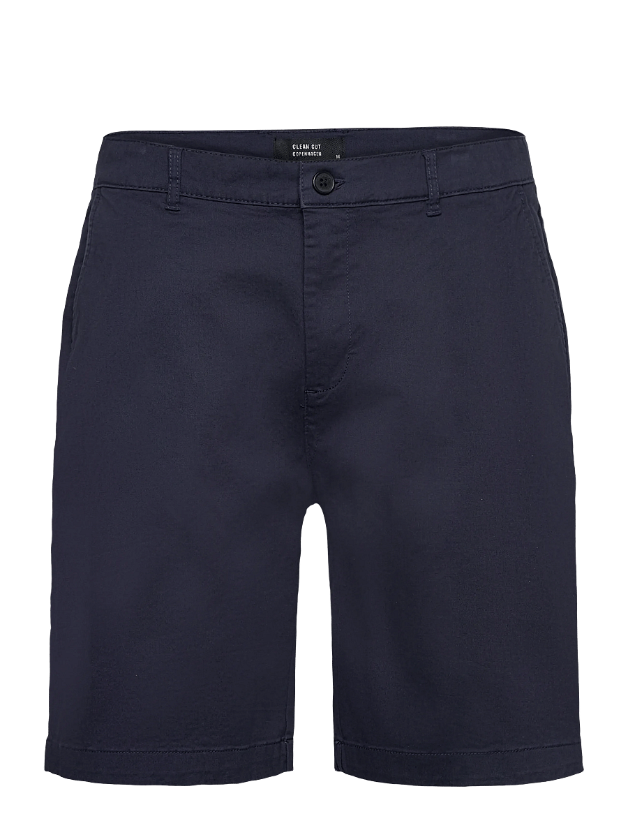 Clean Cut Copenhagen - Mitchell Twill Shorts - chinos shorts - navy - 1