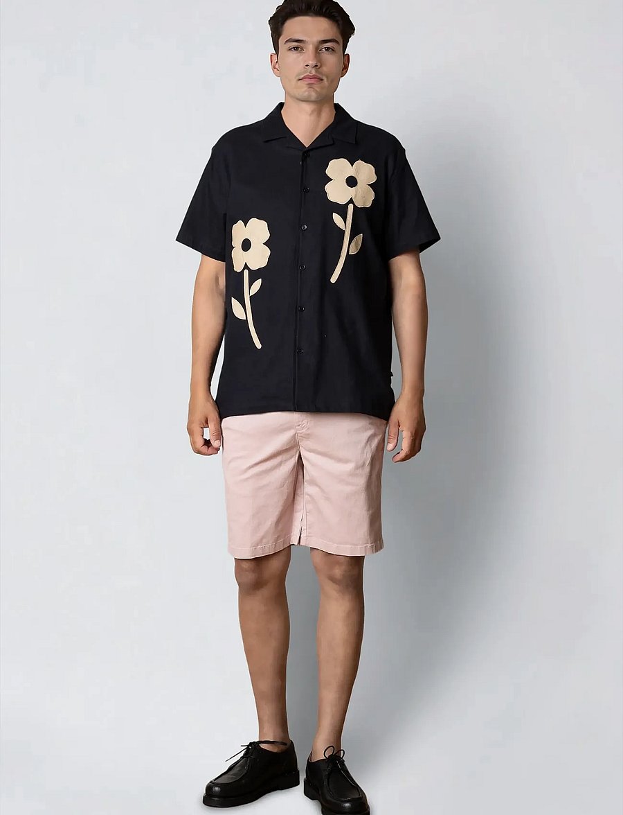 Clean Cut Copenhagen - Mitchell Twill Shorts - chinos shorts - violet ice - 3