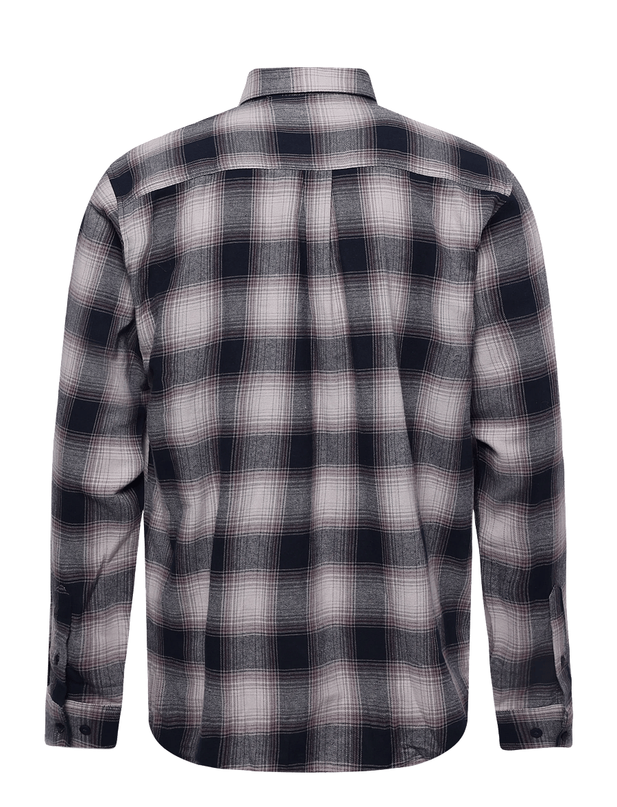 Clean Cut Copenhagen - Eske checked flannel shirt - flanellskjortor - ecru/dark navy - 2
