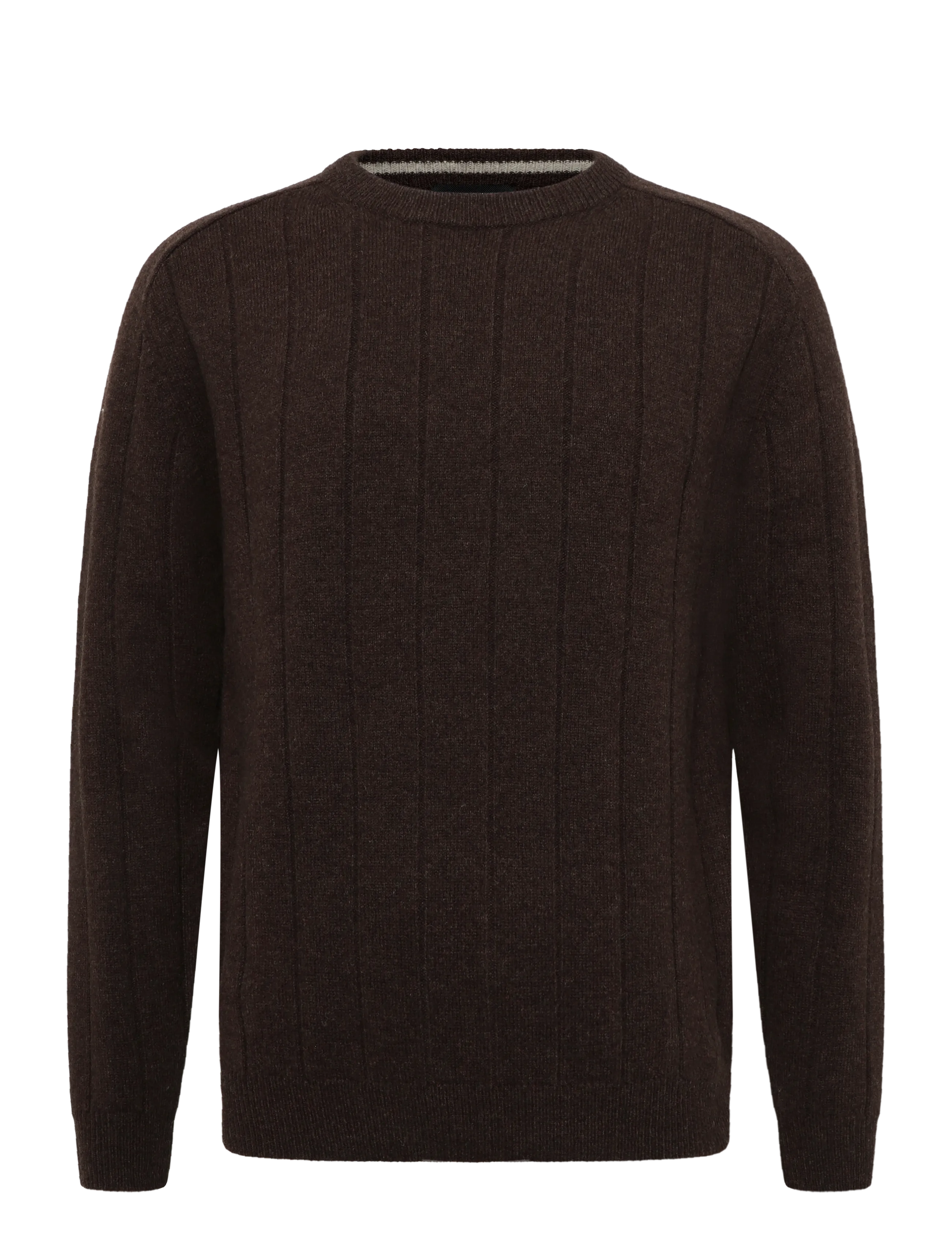 Clean Cut Copenhagen Bertil cashmere knit - Riided - DARK BROWN / brown