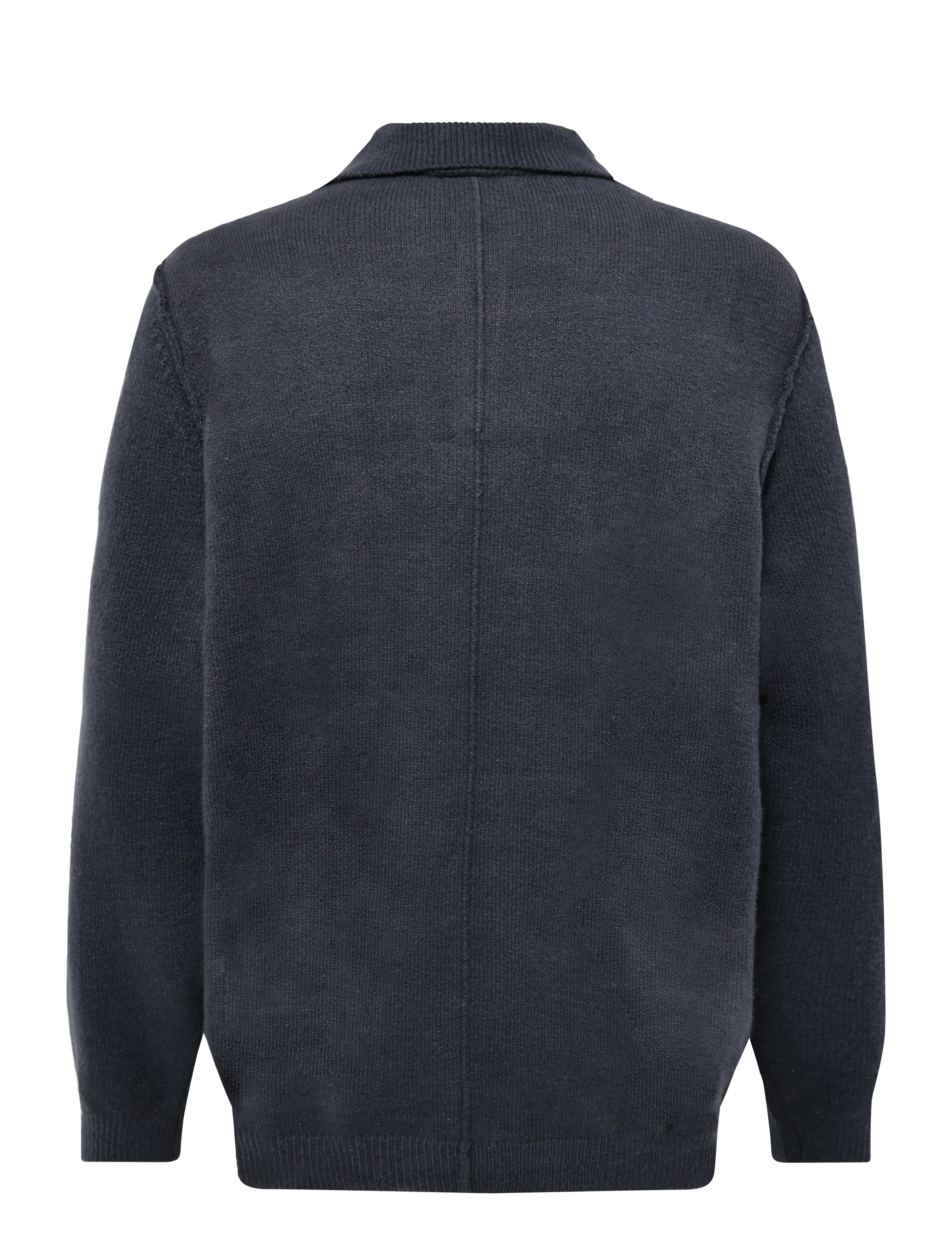 Clean Cut Copenhagen - Vester polo knit - langärmelige strick-polohemden - dark navy - 1