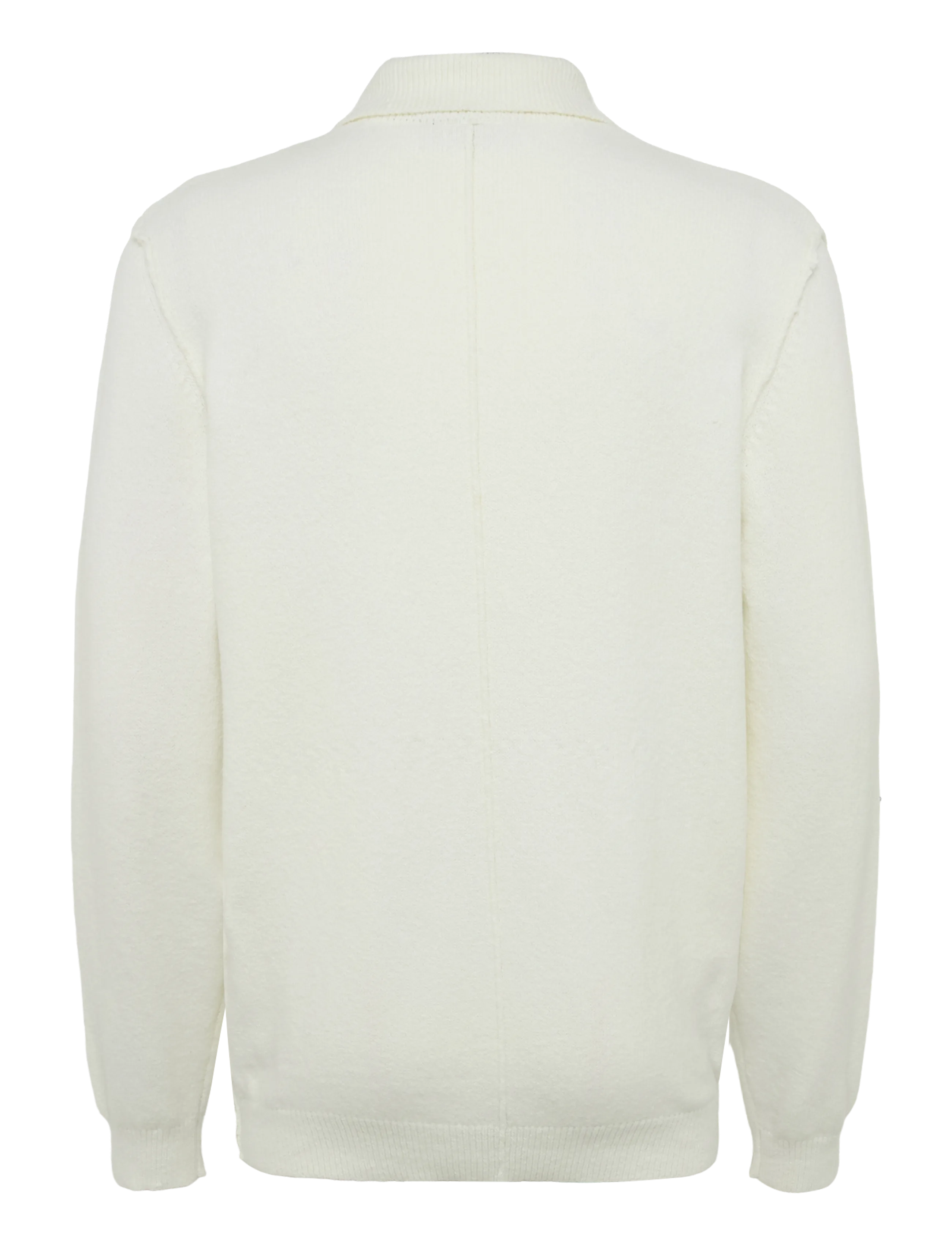 Clean Cut Copenhagen - Vester polo knit - långärmade stickade pikétröjor - ecru - 1