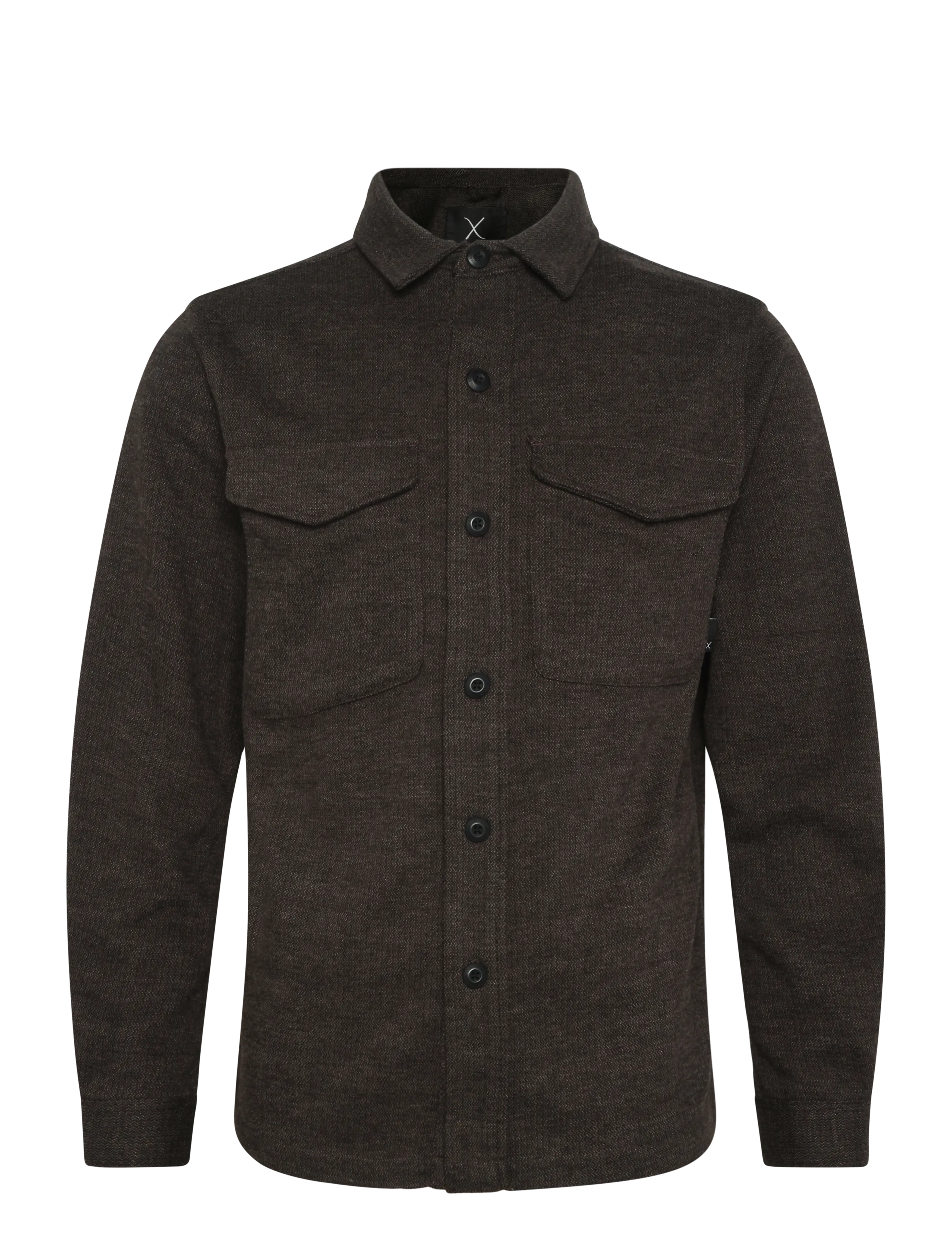 Clean Cut Copenhagen - Ditlev overshirt - dark brown - 1