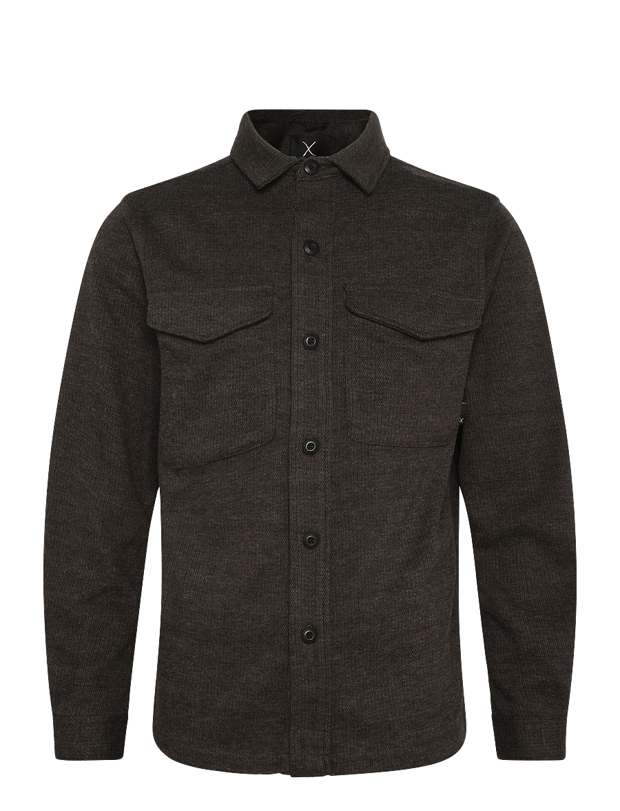 Clean Cut Copenhagen - Ditlev overshirt - dark brown - 1