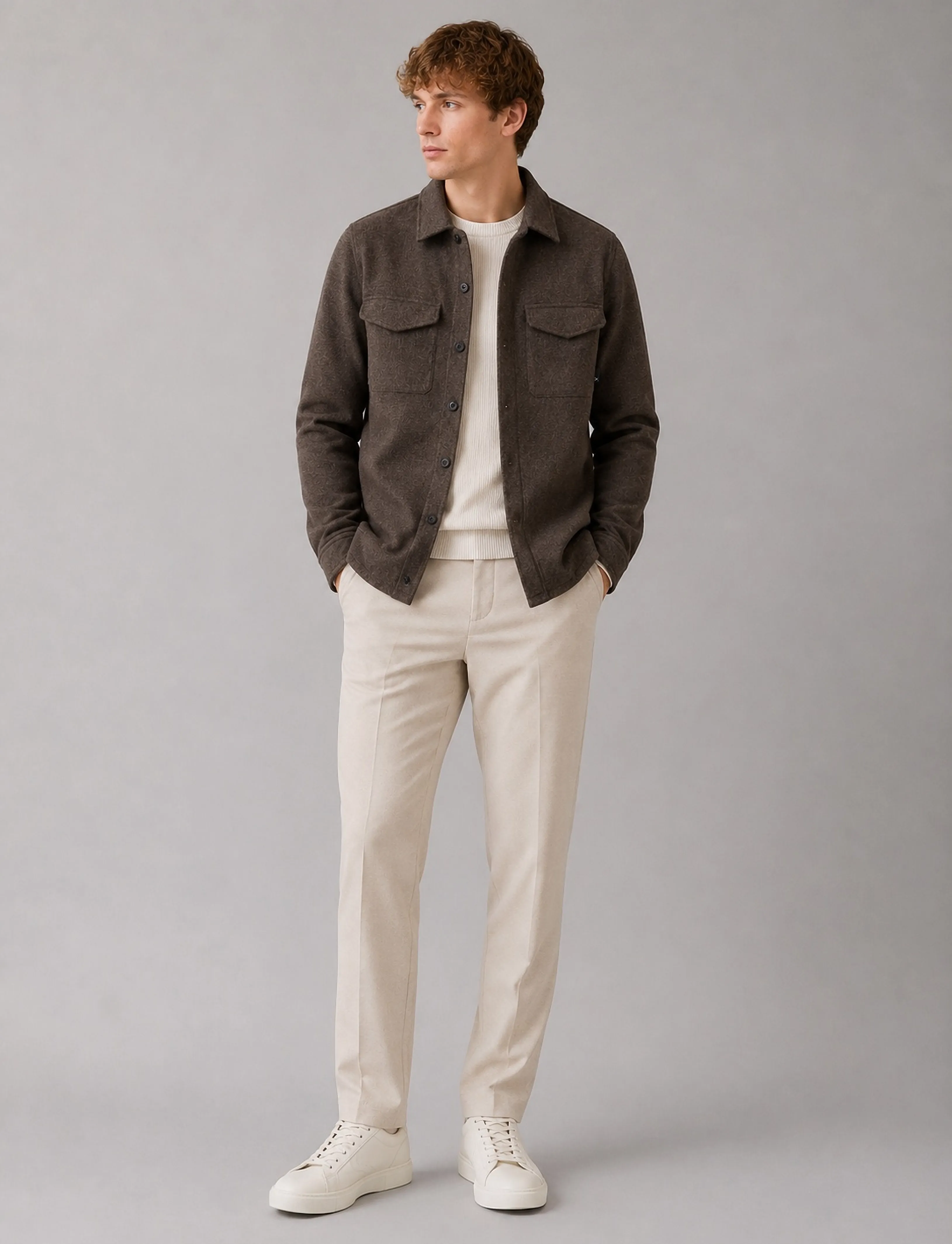 Clean Cut Copenhagen Ditlev overshirt - Looks for less - DARK BROWN / brown
